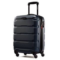 Samsonite Omni Checked-Large 28-Inch PC Hardside Expandable Luggage with Spinner Wheels ( Navy , Checked-Large 28-Inch ) Navy Checked Large 28 Inch U97