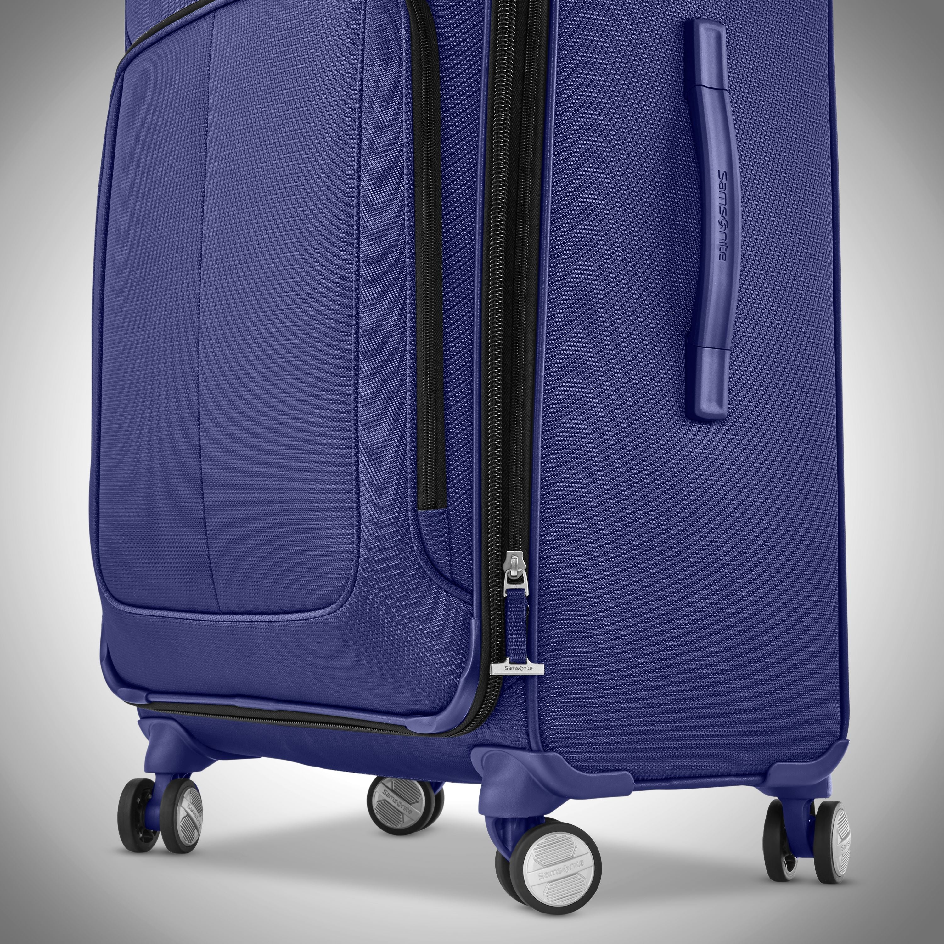 Samsonite SoLyte DLX Carry-On Expandable Spinner ( Iris Blue , Carry-On 20-Inch ) Iris Blue Carry On 20 Inch U4