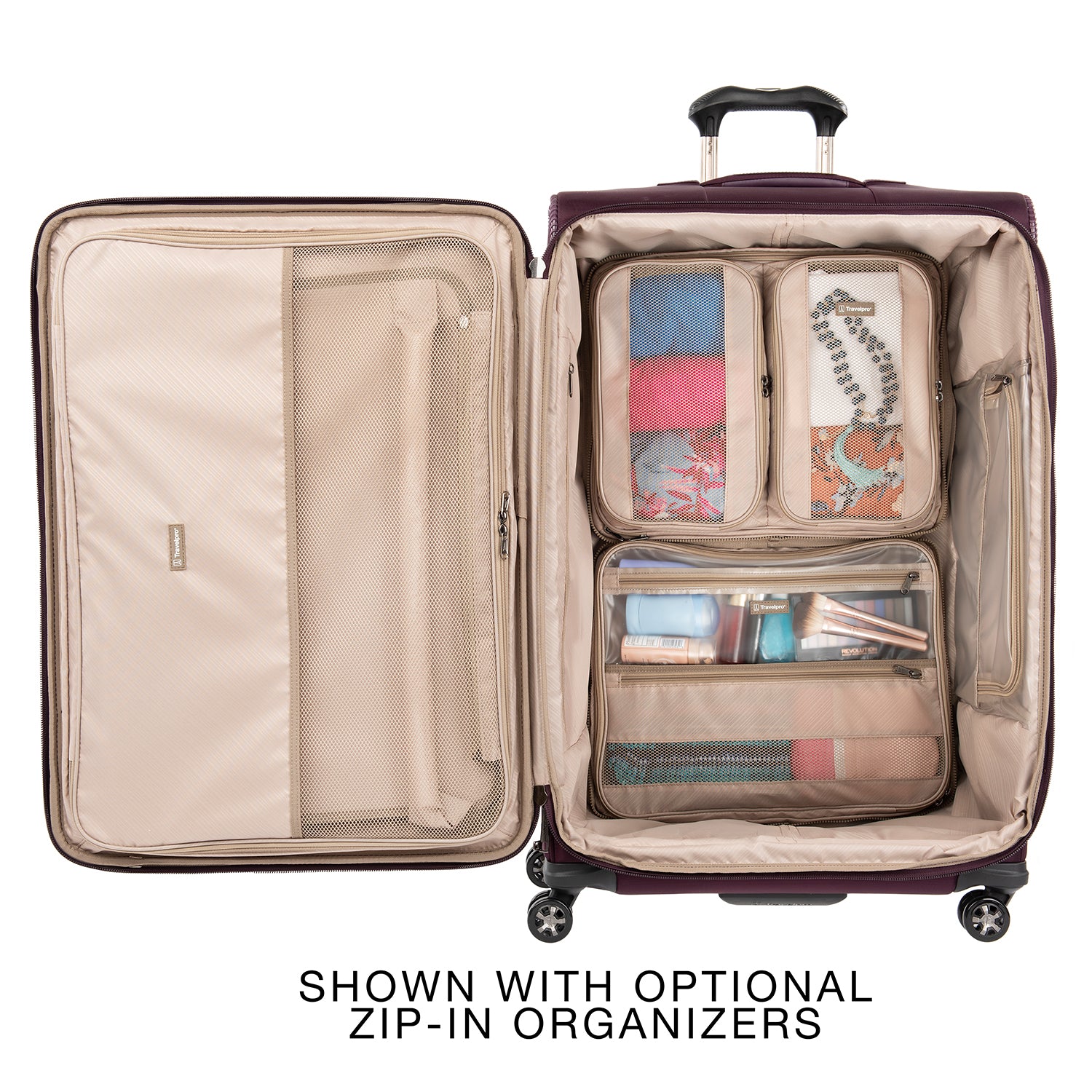 Travelpro Crew Versapack Softside Expandable Spinner Wheel Luggage U1