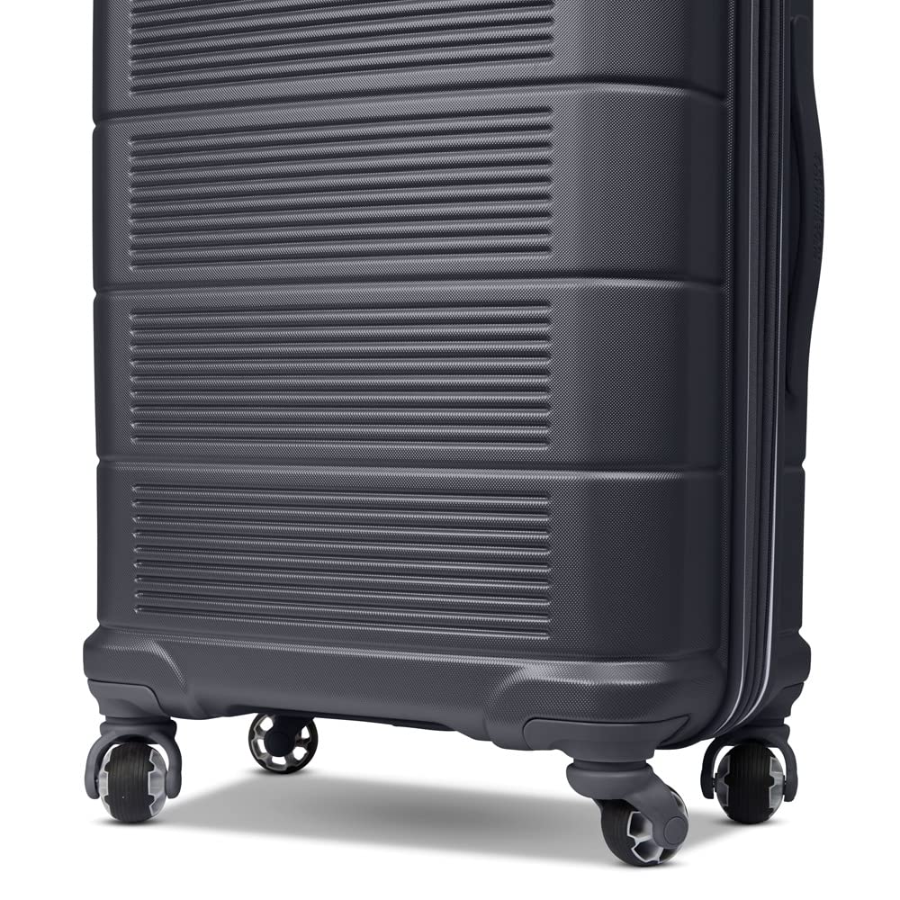 American Tourister Stratum 2.0 Hardside Spinner Luggage Collection ( Charcoal , 20-Inch Carry-On ) Charcoal 20 Inch Carry On U9