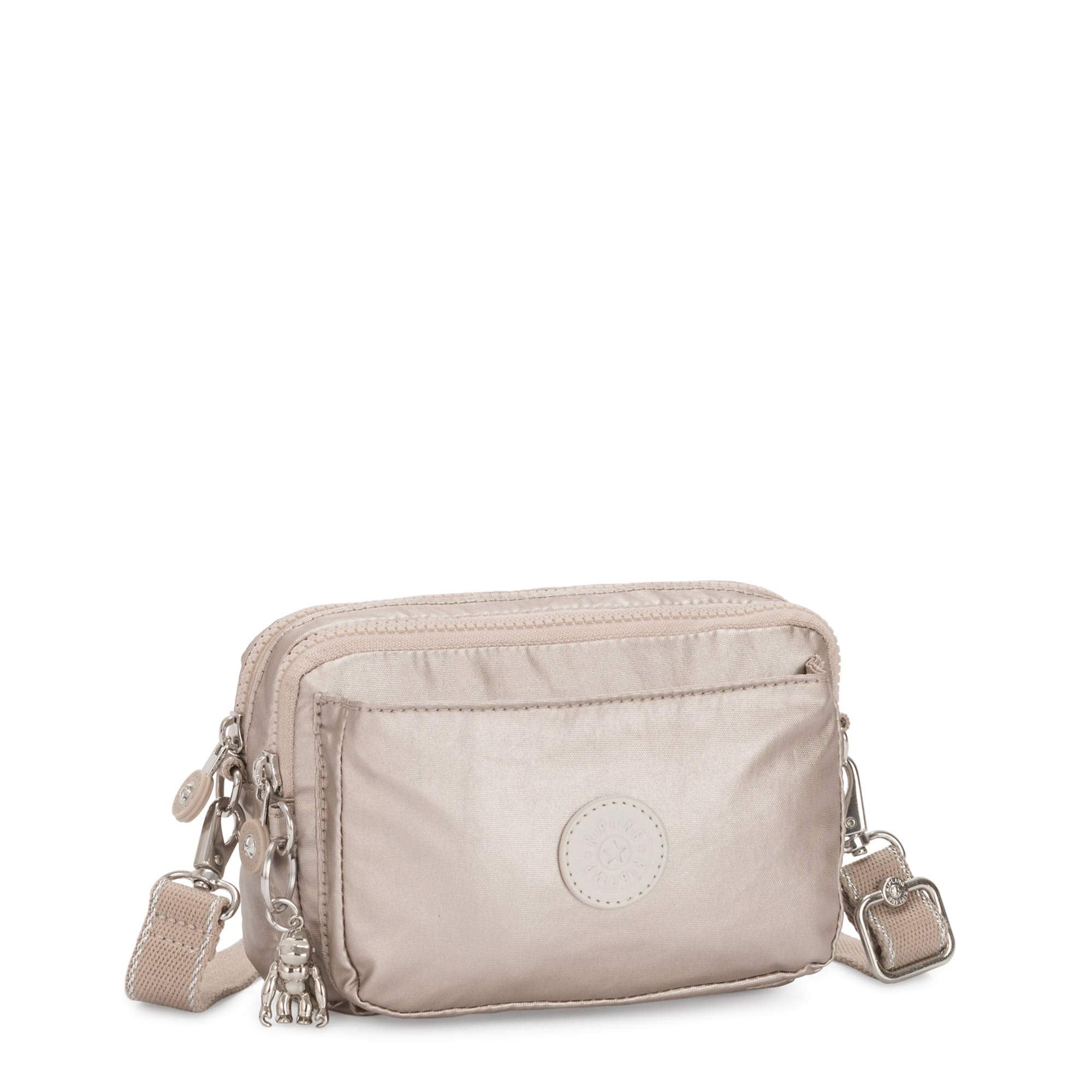 Kipling Abanu Multi Convertible Crossbody Bag ( Metallic Glow , One Size ) Metallic Glow One Size U1