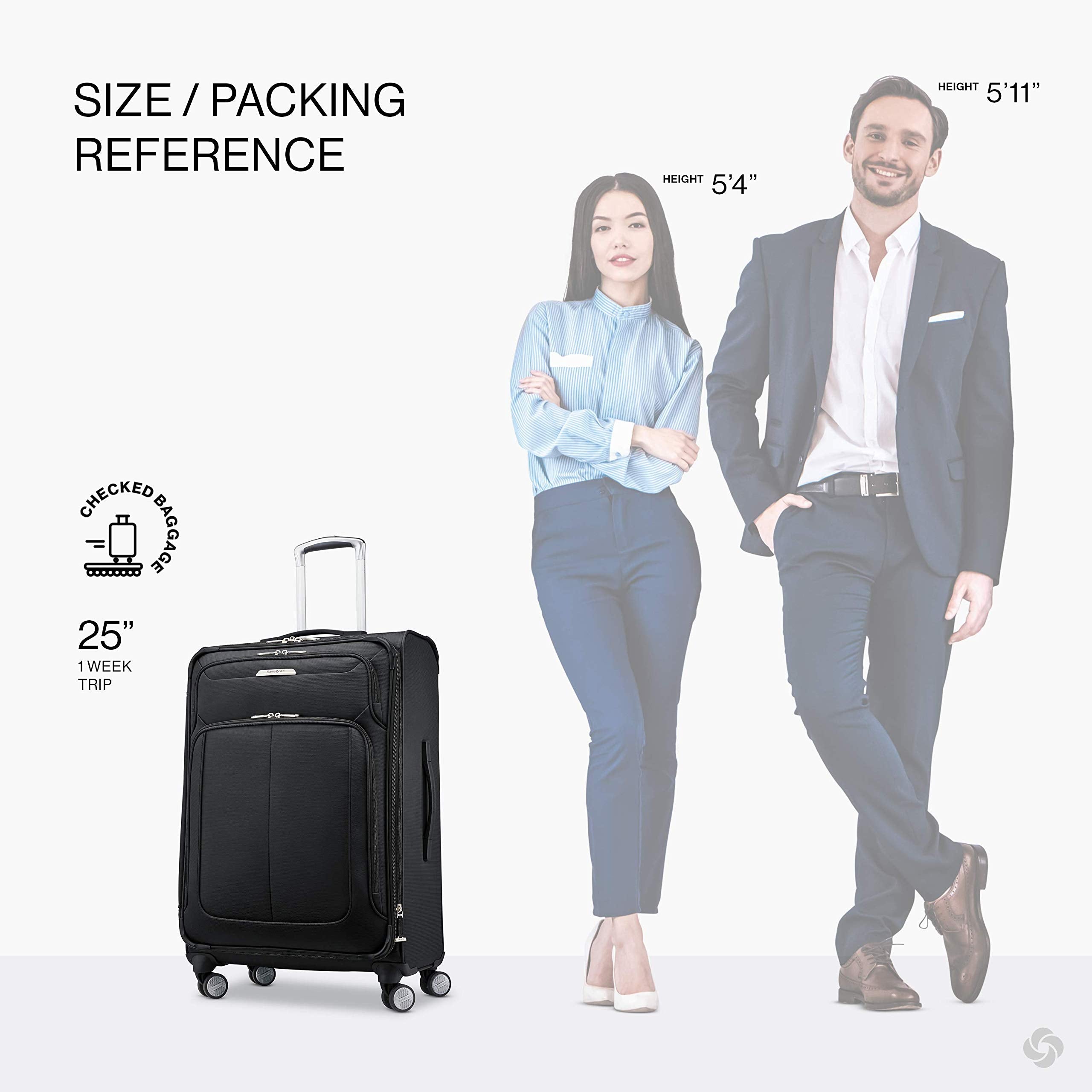 Samsonite SoLyte DLX 25-Inch Expandable Spinner U1
