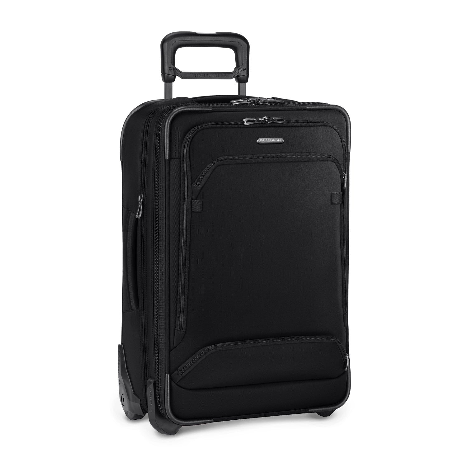 Briggs & Riley Luggage 22 Inch Carry On Expandable Upright Bag ( Black , One size ) Black One Size U1