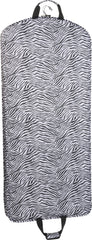 WallyBags 52" Deluxe Travel Garment Bag ( Zebra , 52-inch ) Zebra 52 Inch U1