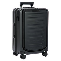 PORSCHE DESIGN by Bric's Roadster 21" Carry-on Expandable Spinner ( Black Matte , One Size ) Black Matte One Size U1