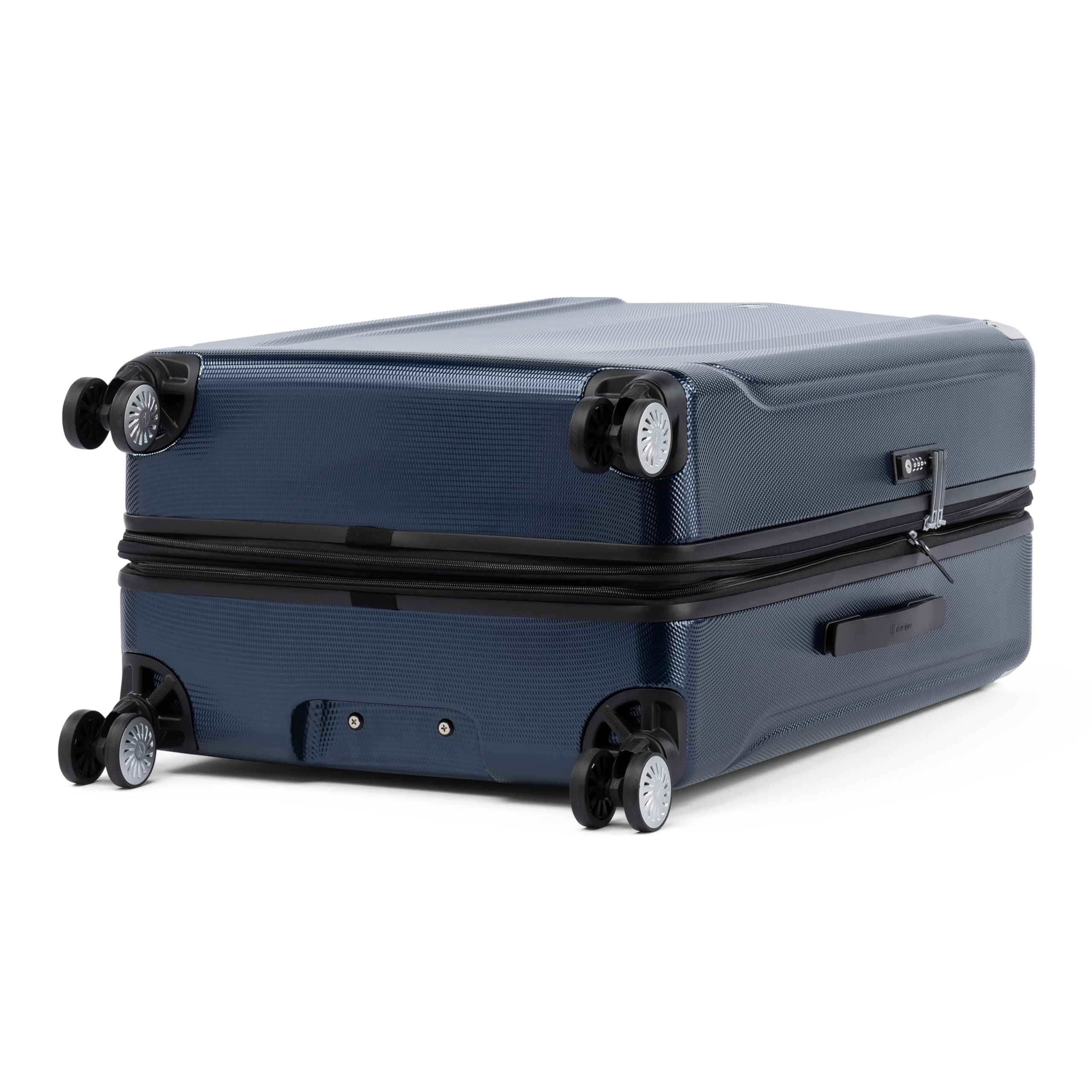 Travelpro Pathways 3 Hardside Expandable Luggage, 8 Spinner Wheels, Lightweight Hard Shell Suitcase ( Royal Blue , Checked Large 28 Inch ) Royal Blue Checked Large 28 Inch U18