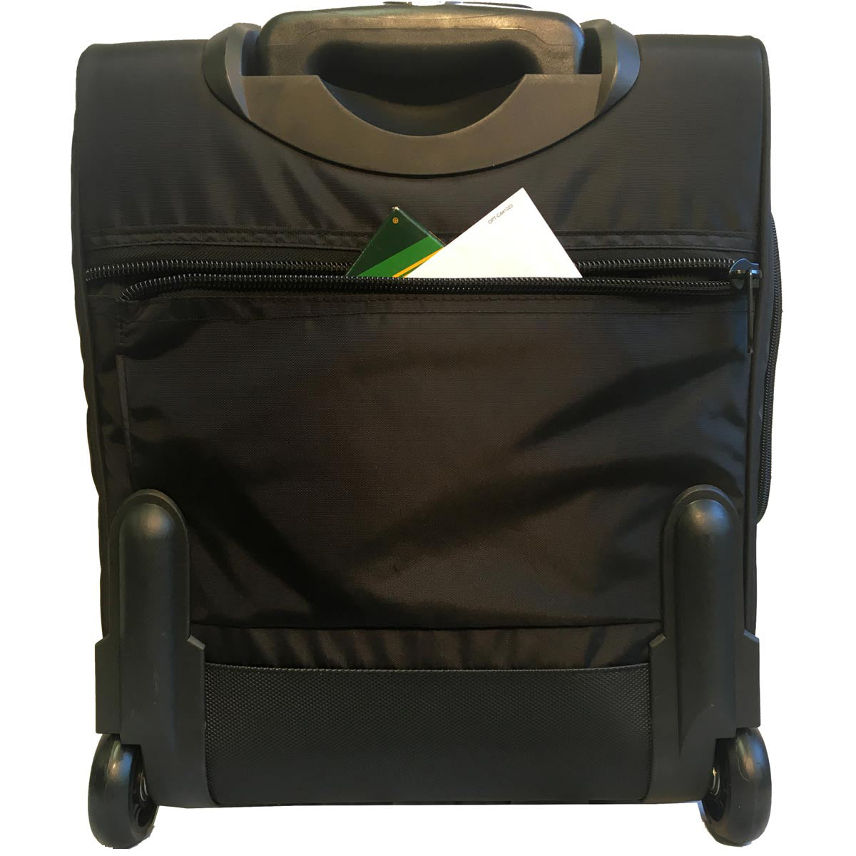 A.Saks 17" Expandable Upright Under-the-Seat Carry-on ( Black , One Size ) Black One Size U5