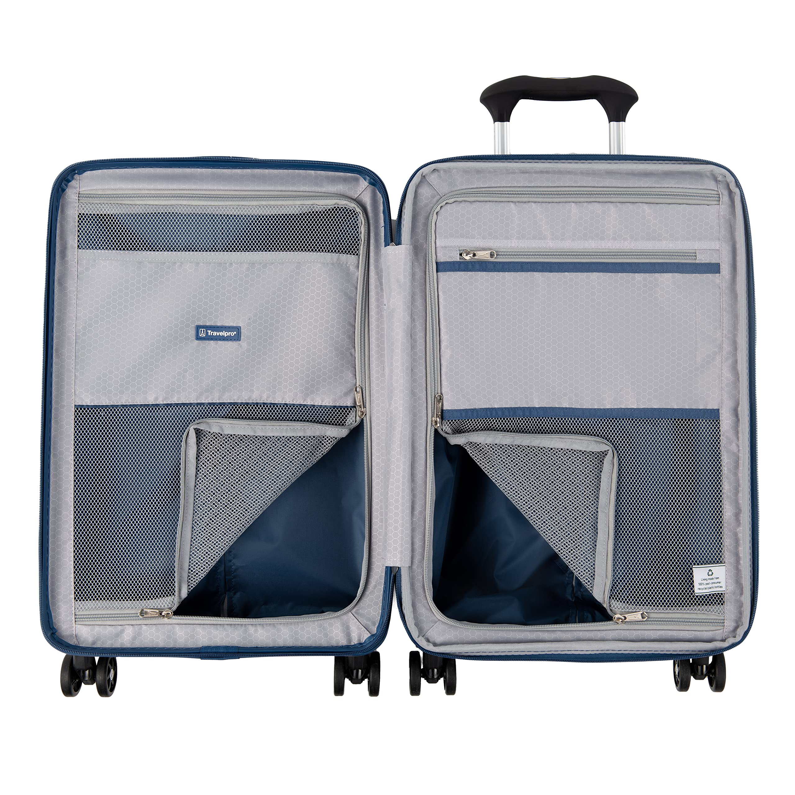 Travelpro Maxlite Air Hardside Expandable Luggage, 8 Spinner Wheels, Lightweight Hard Shell Polycarbonate U5