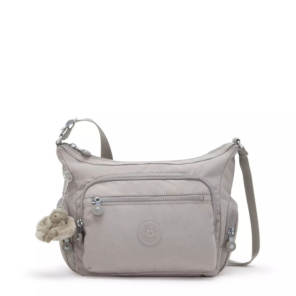 Kipling Gabbie Small Crossbody Bag ( Grey Gris , One Size ) Grey Gris One Size U1