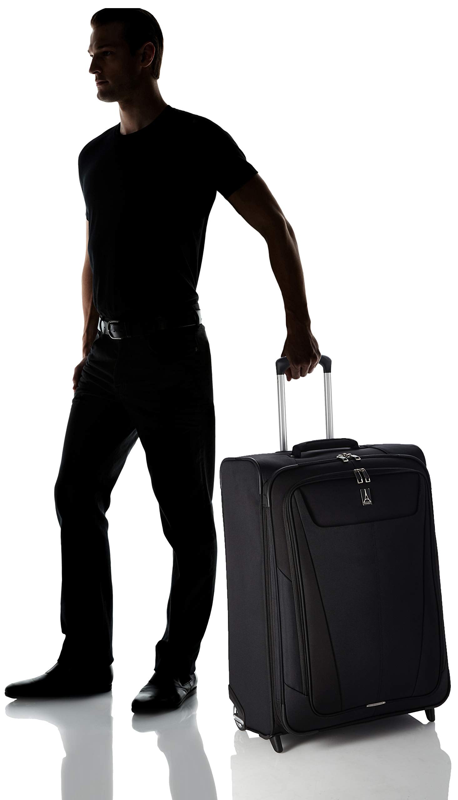 Travelpro Maxlite 5 Softside Expandable Upright 2 Wheel Luggage, Lightweight Suitcase, Men and Women U7
