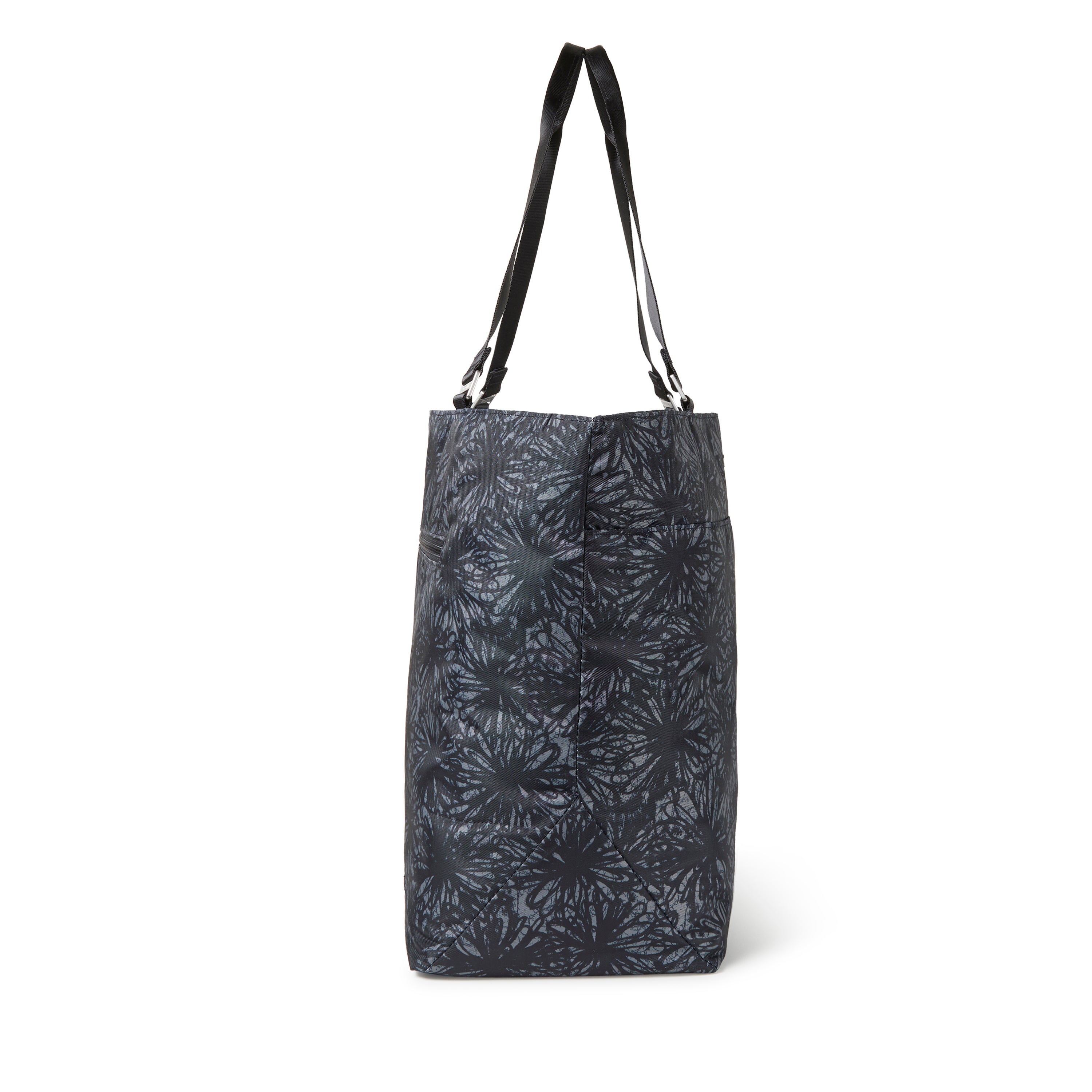 Baggallini Carryall Tote ( Onyx Floral , One Size ) Onyx Floral One Size U2