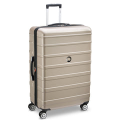 DELSEY Paris Margot Hardside Spinner Luggage Collection ( Gold , Checked Large 28 Inch ) Gold Checked Large 28 Inch U7