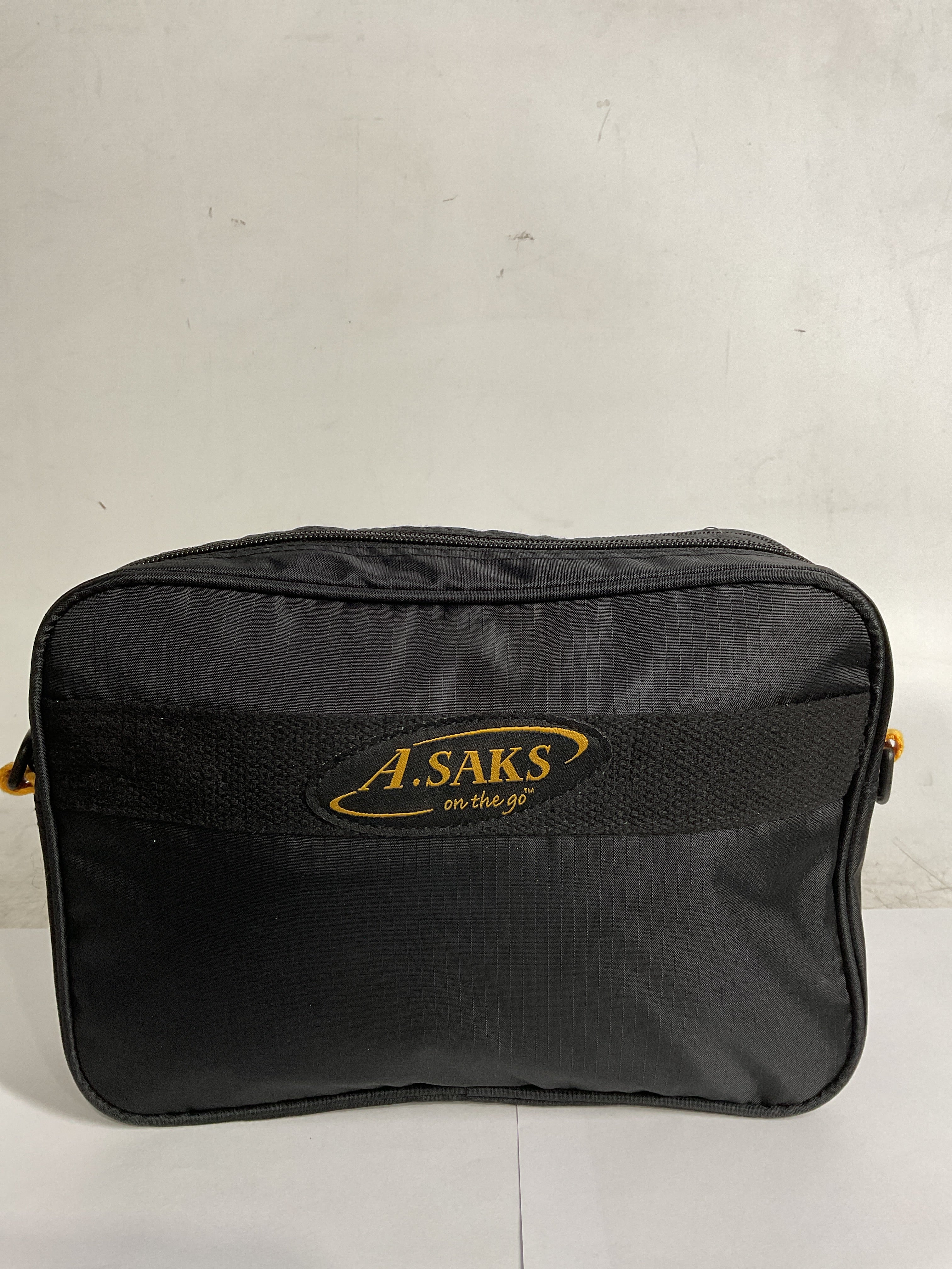A.Saks 30” Lightweight Folding Duffel w/Pouch ( Black , One Size ) Black One Size U3