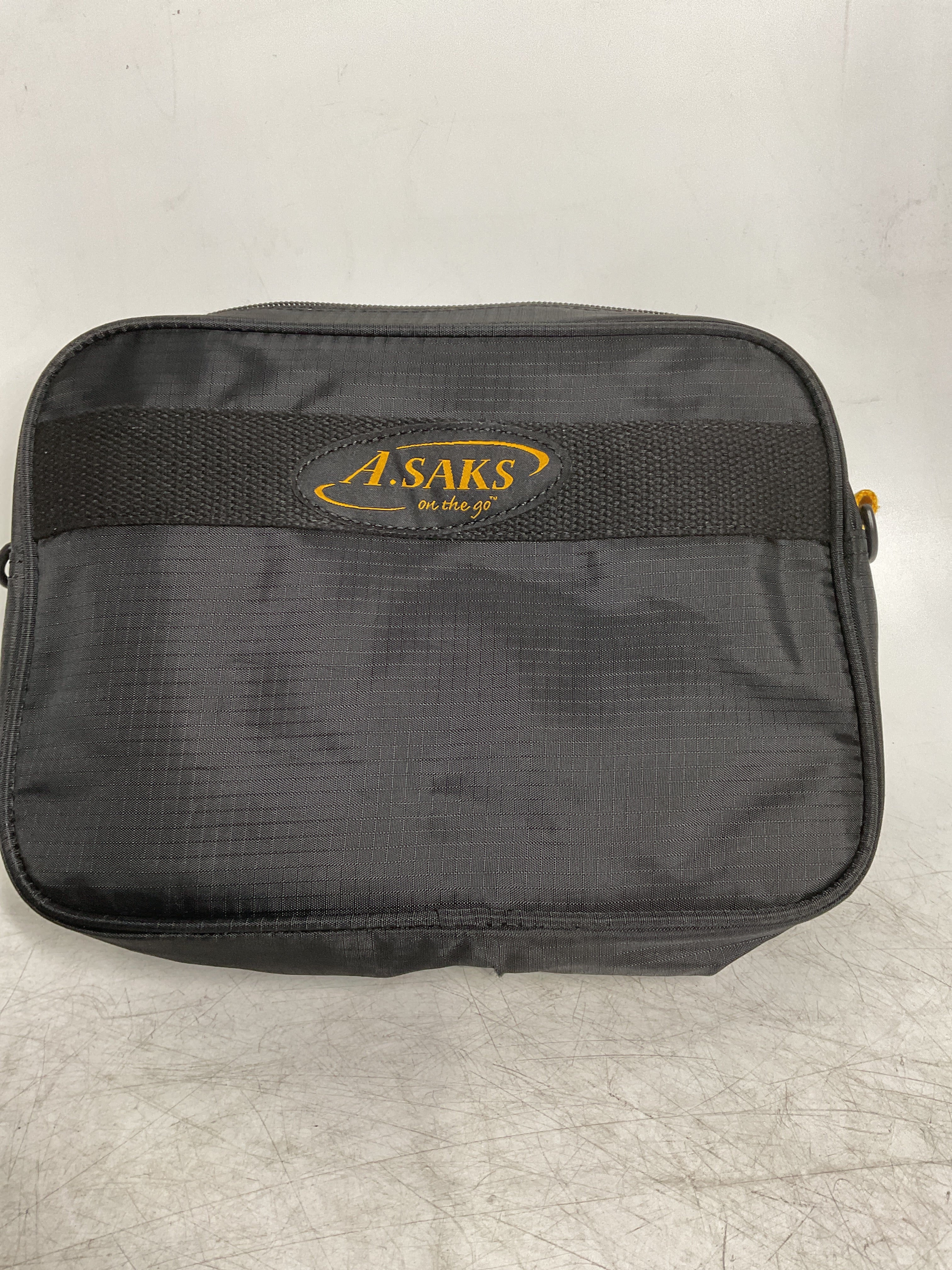 A.Saks 36” Lightweight Folding Duffel w/Pouch ( Black , One Size ) Black One Size U3