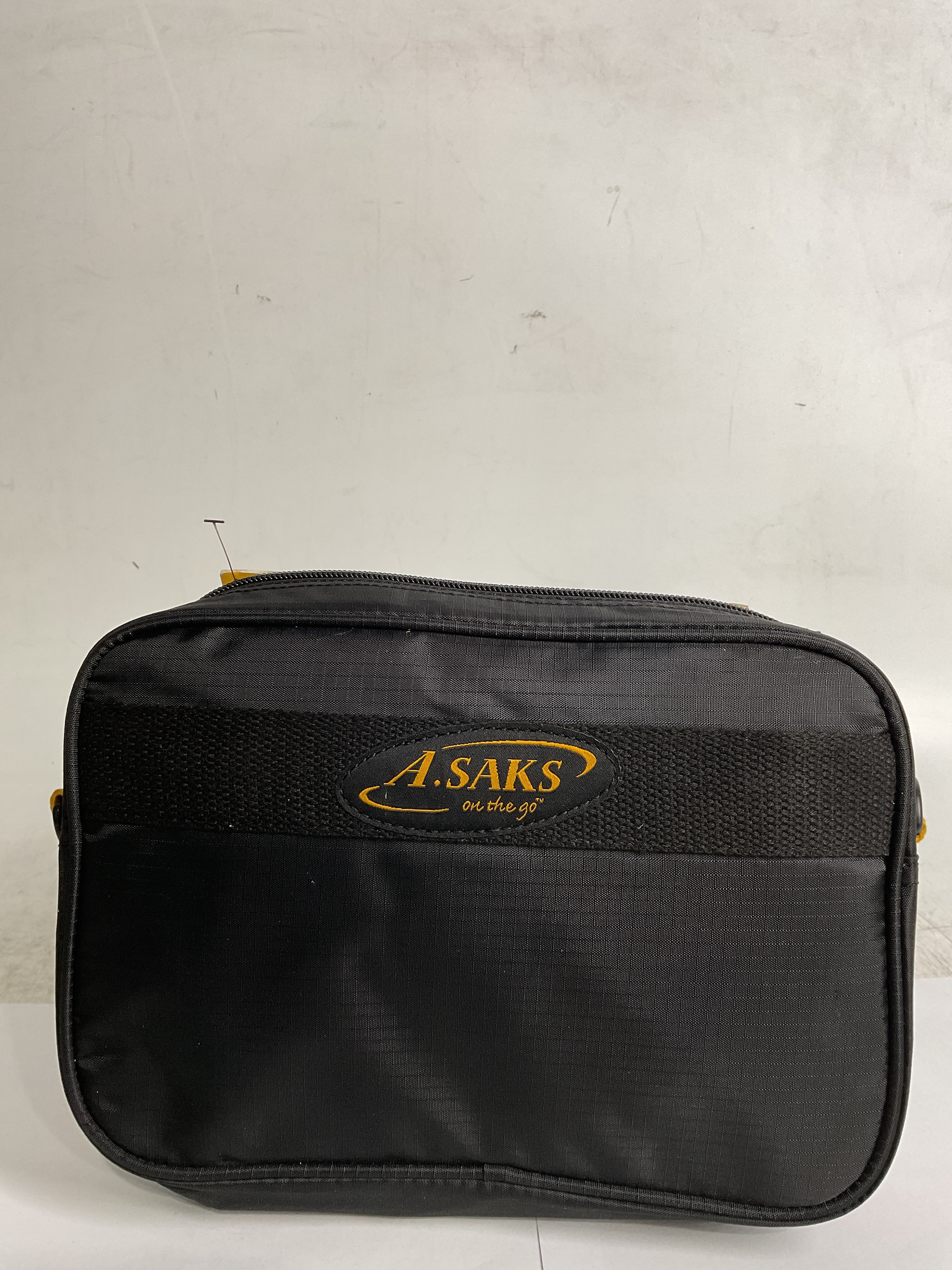 A.Saks 36” Lightweight Folding Duffel w/Pouch ( Black , One Size ) Black One Size U5