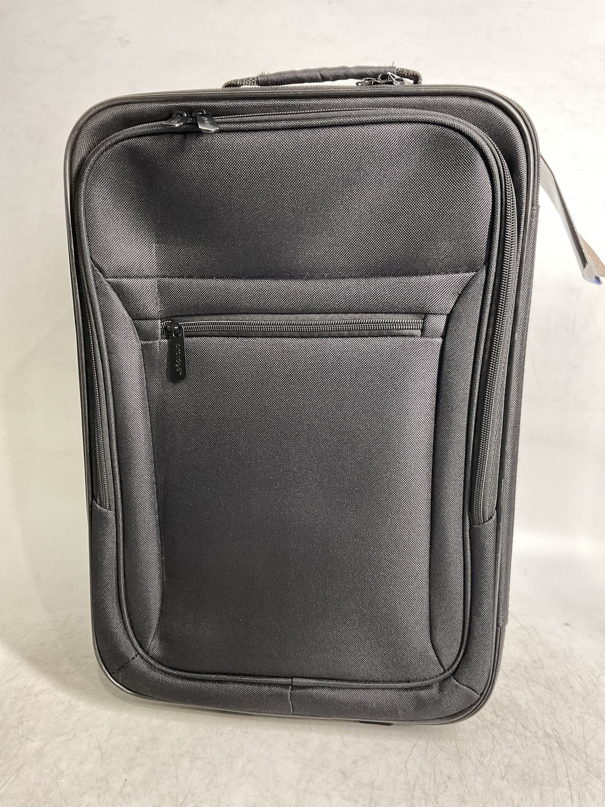 A.Saks 17" Expandable Upright Under the Seat Carry on ( Black , One Size ) Black One Size U1