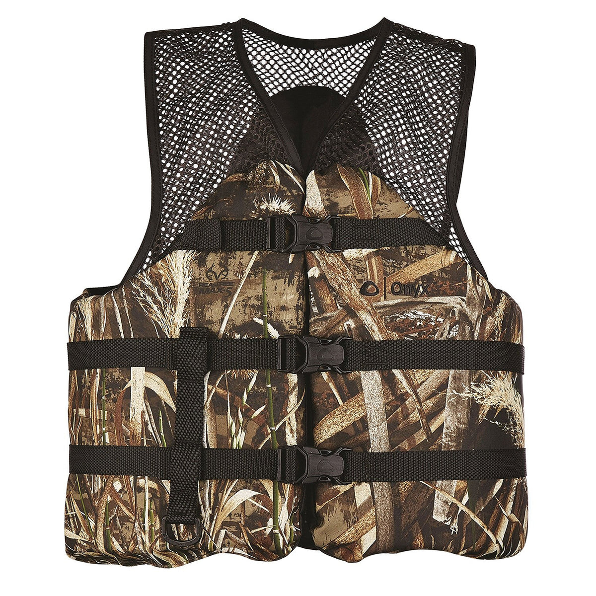 ONYX Mesh Classic Sport Life Jacket, Large, Realtree Max Realtree Max 5 Large U1