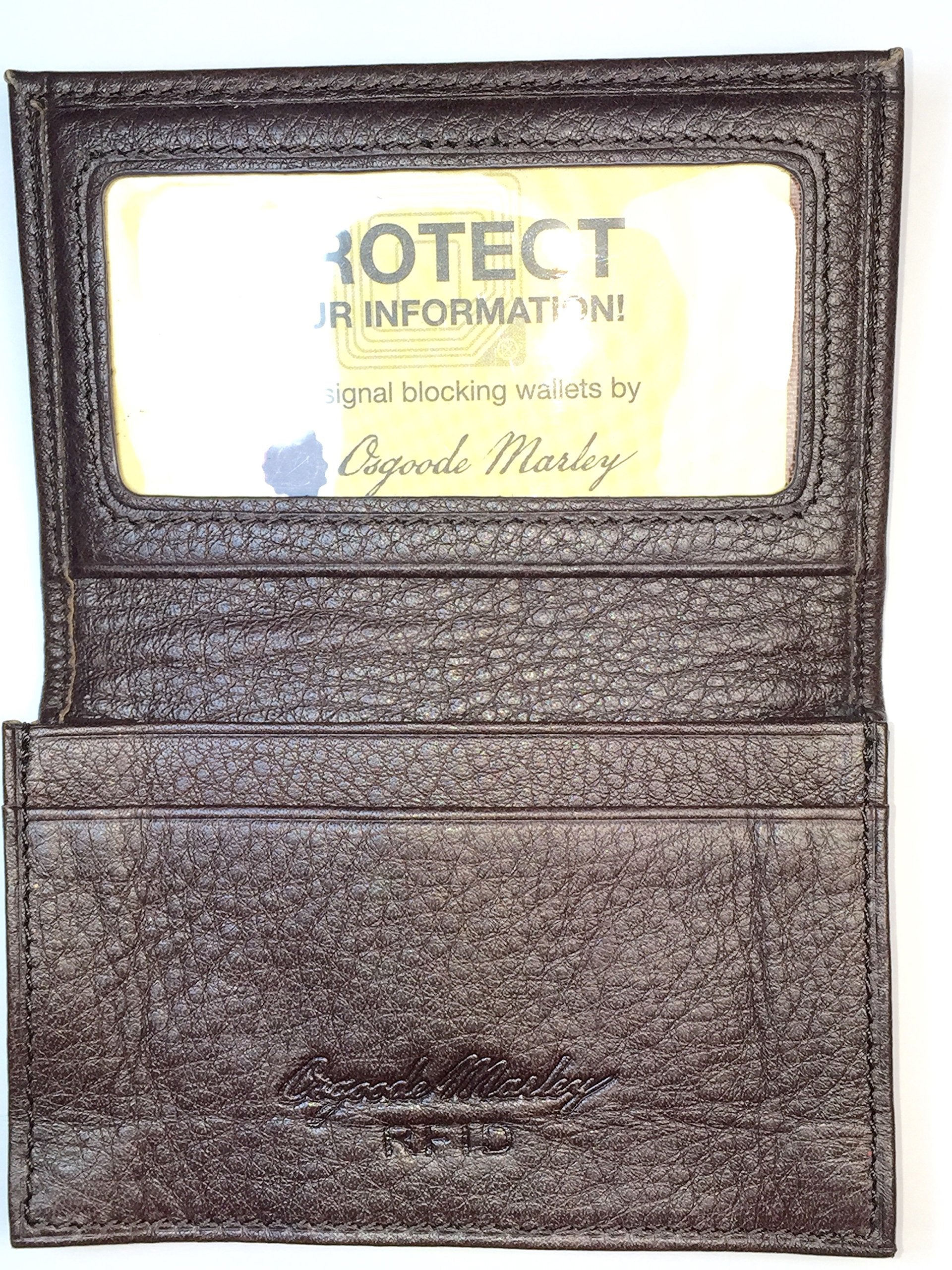 Osgoode Marley Rfid Gusseted Card Case Espresso Espresso Compact U1