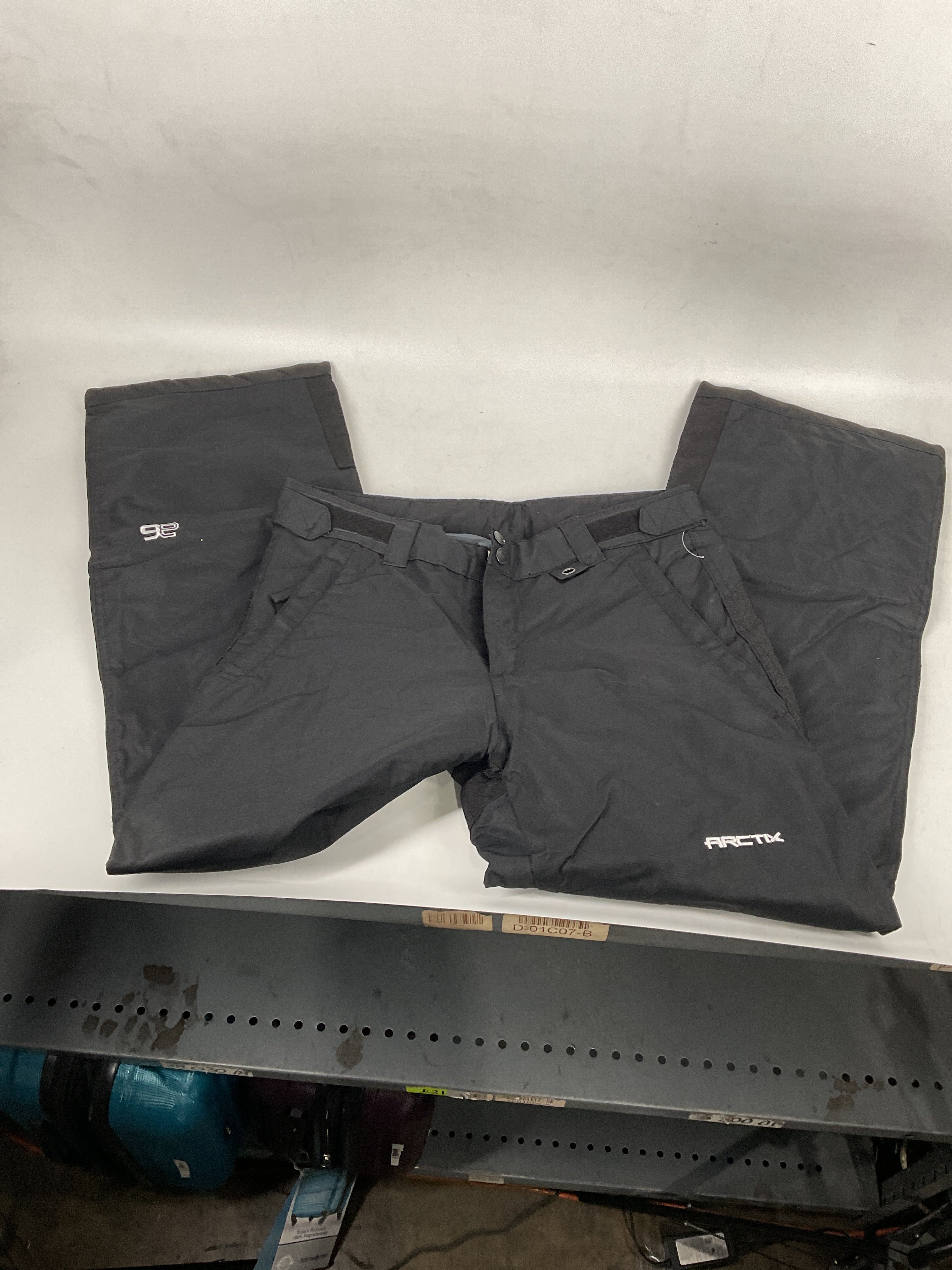 Arctix Kids Snow Pants with Reinforced Knees and Seat Black X Large U3
