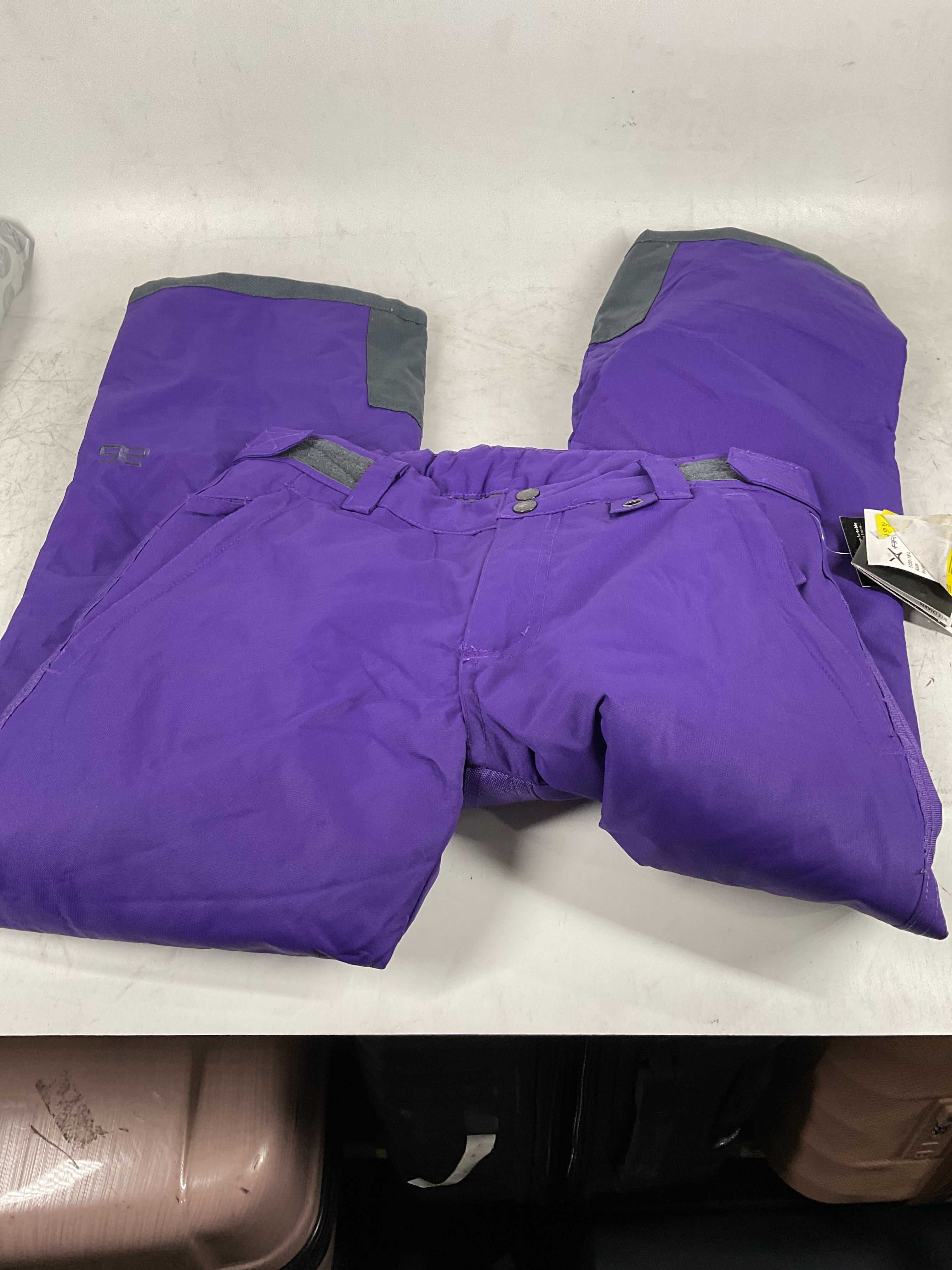 Arctix Kids Snow Pants with Reinforced Knees and Seat Purple Large U10