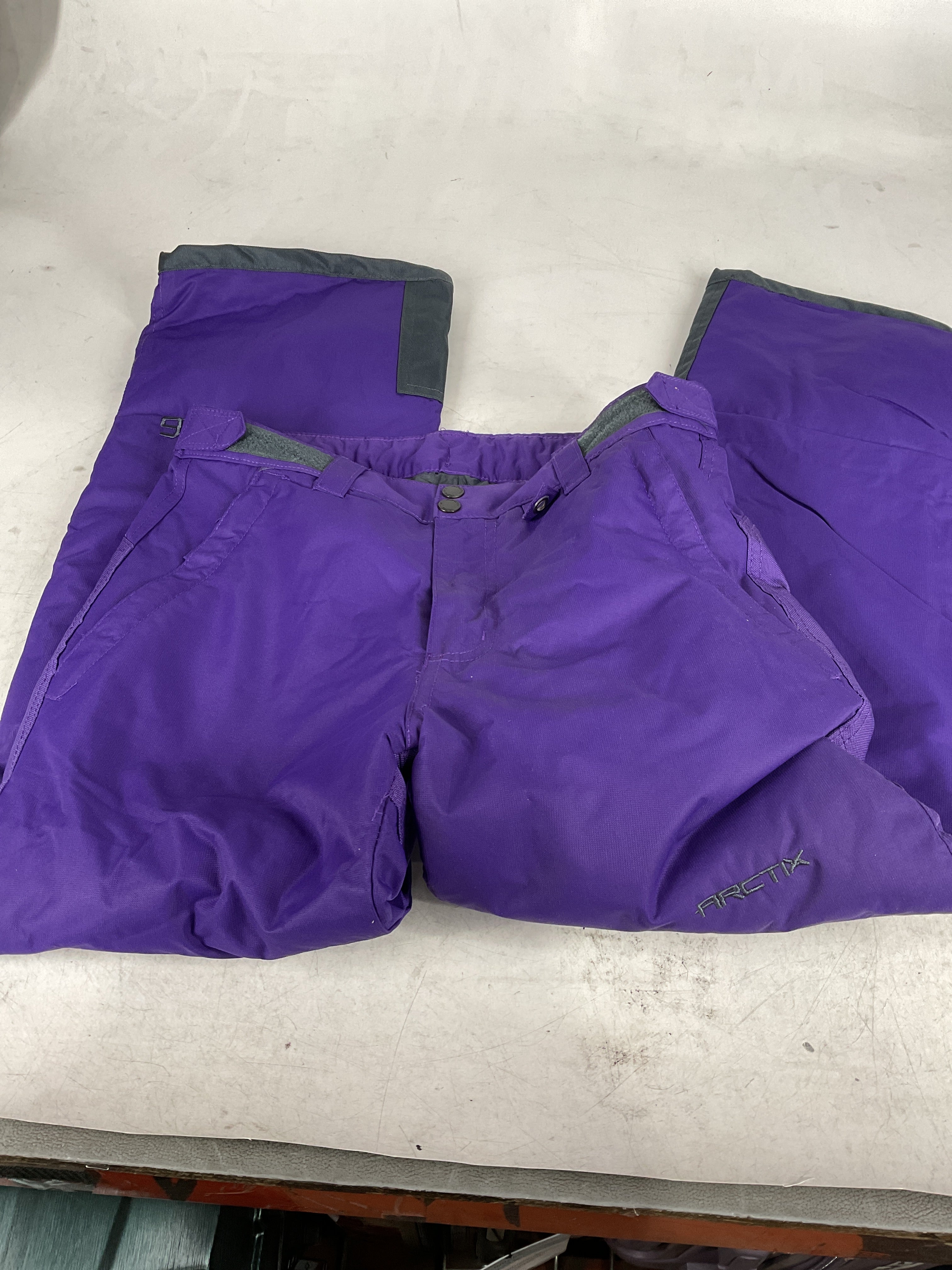 Arctix Kids Snow Pants with Reinforced Knees and Seat Purple X Large U10