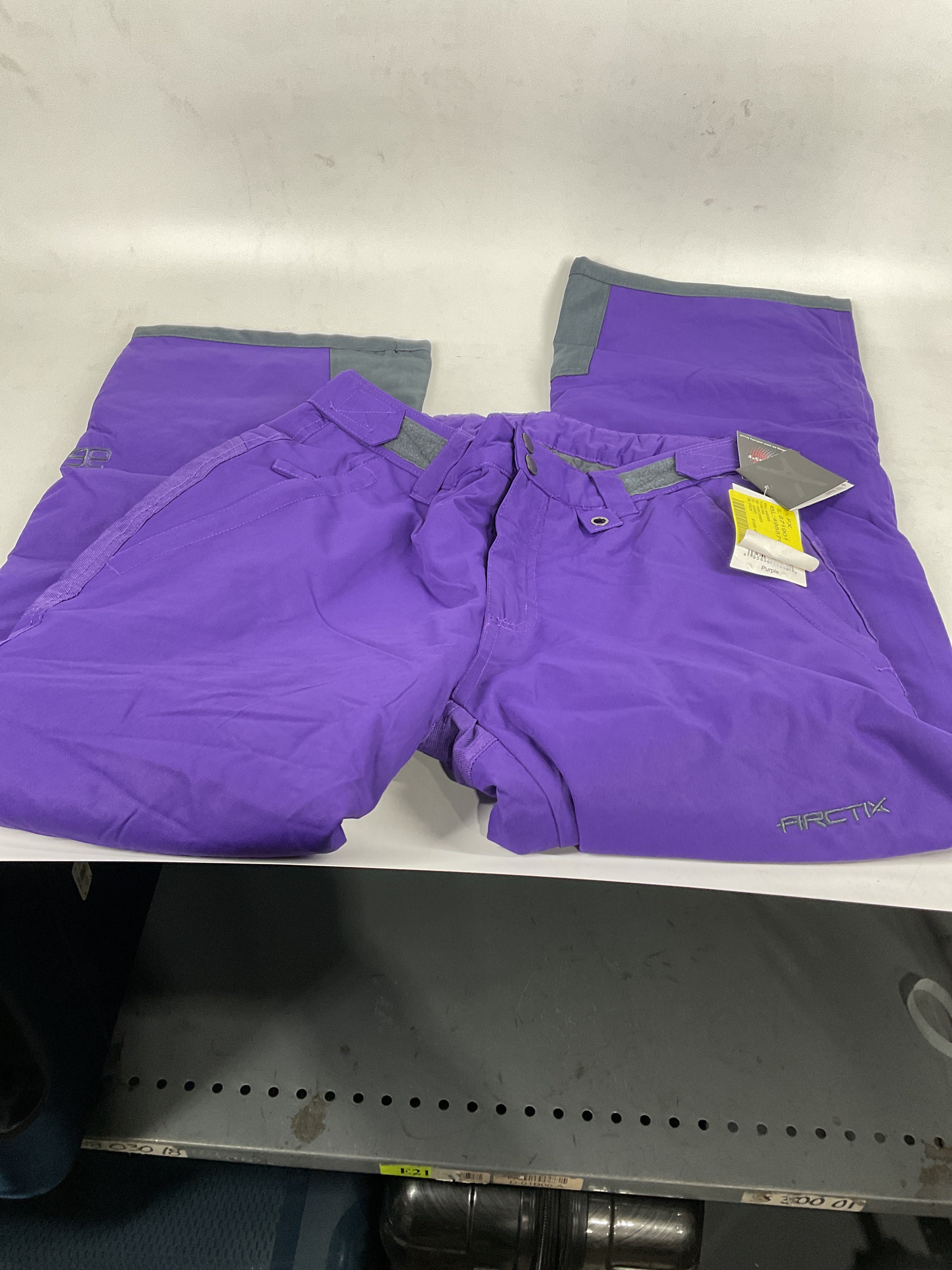 Arctix Kids Snow Pants with Reinforced Knees and Seat Purple X Large U11