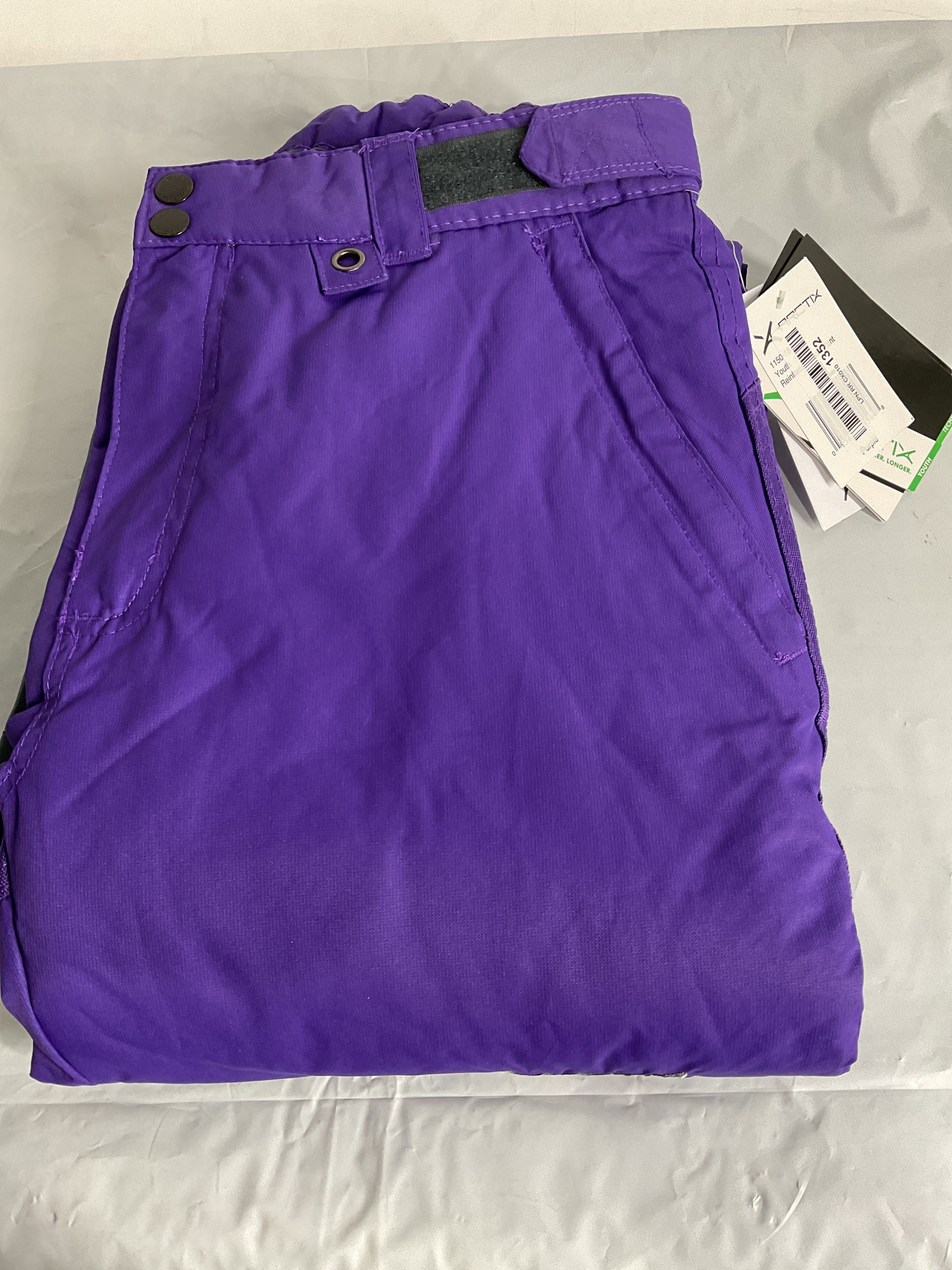 Arctix Kids Snow Pants with Reinforced Knees and Seat ( Purple , X-Large ) Purple X Large U15