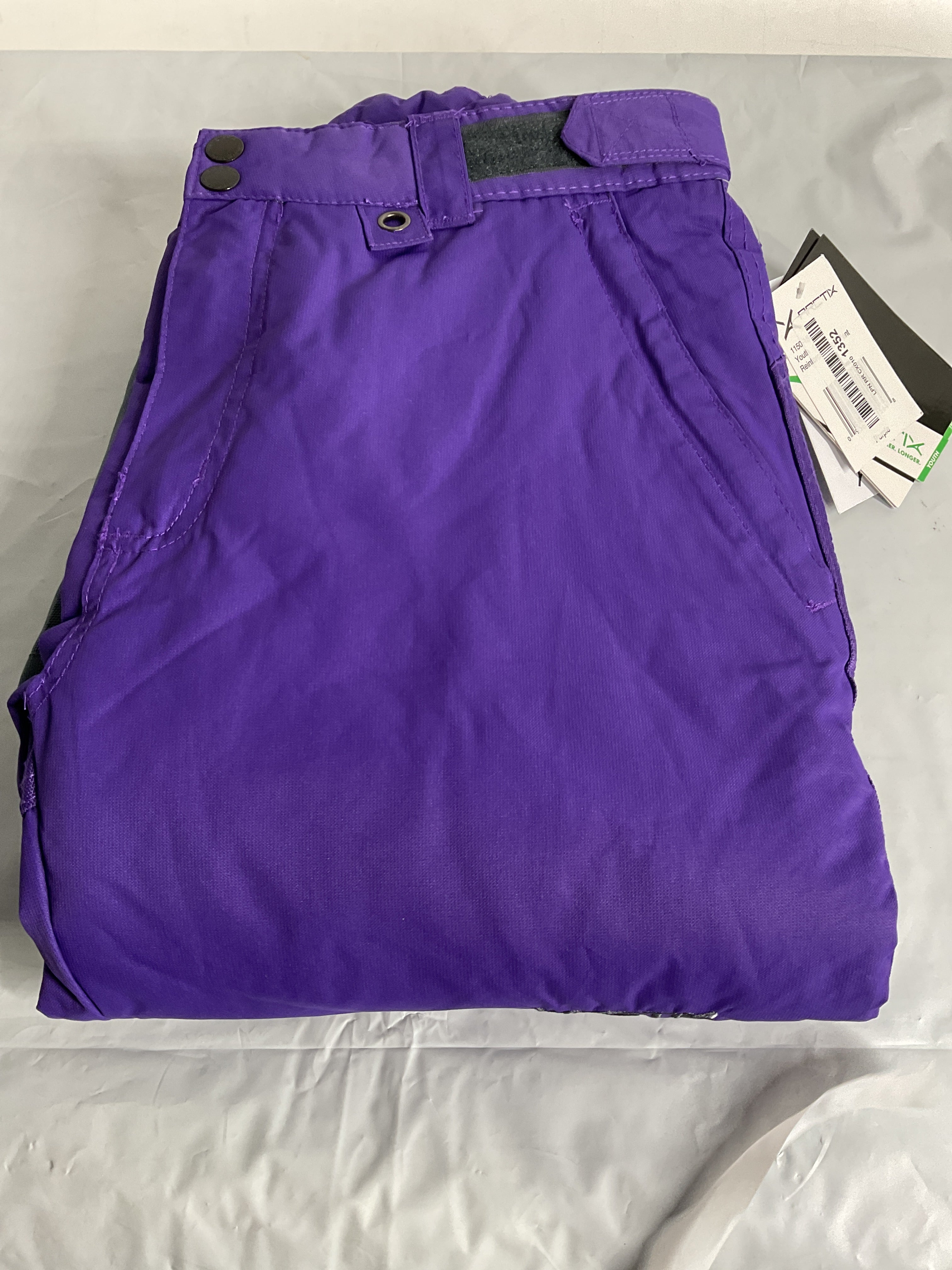 Arctix Kids Snow Pants with Reinforced Knees and Seat ( Purple , X-Large ) Purple X Large U15