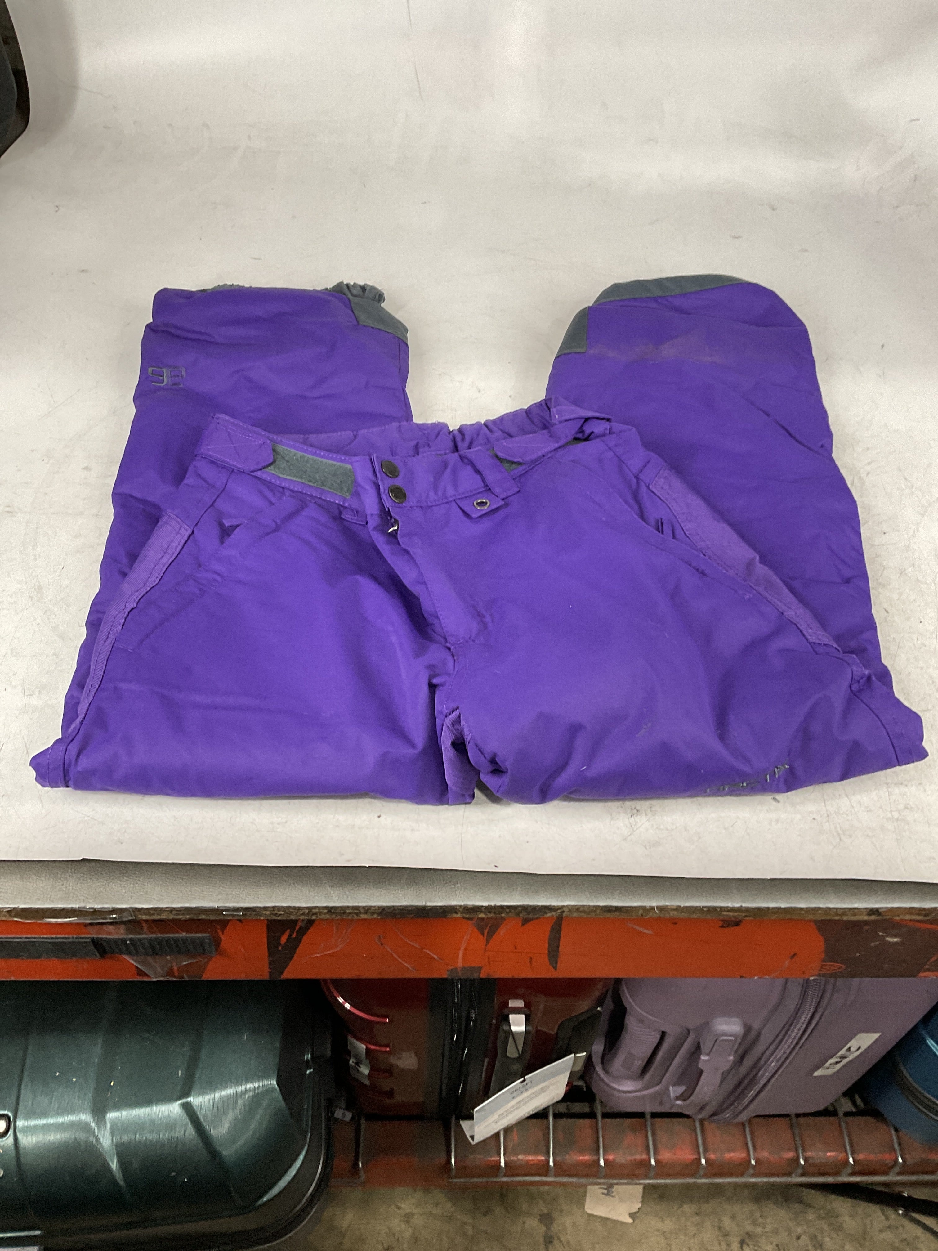 Arctix Kids Snow Pants with Reinforced Knees and Seat Purple X Large U9