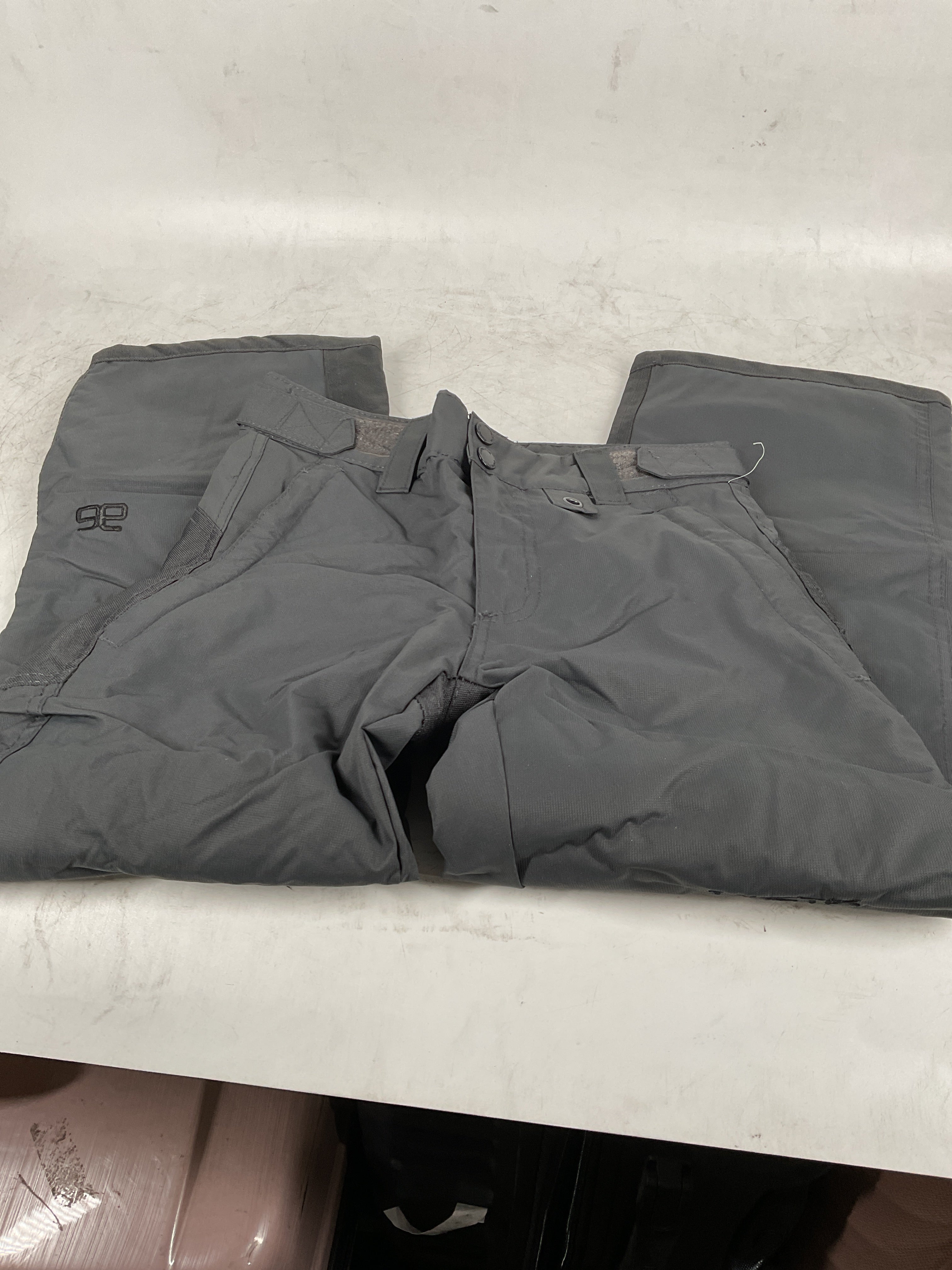 Arctix Kids Snow Pants with Reinforced Knees and Seat ( Charcoal , Medium ) Charcoal Medium U4