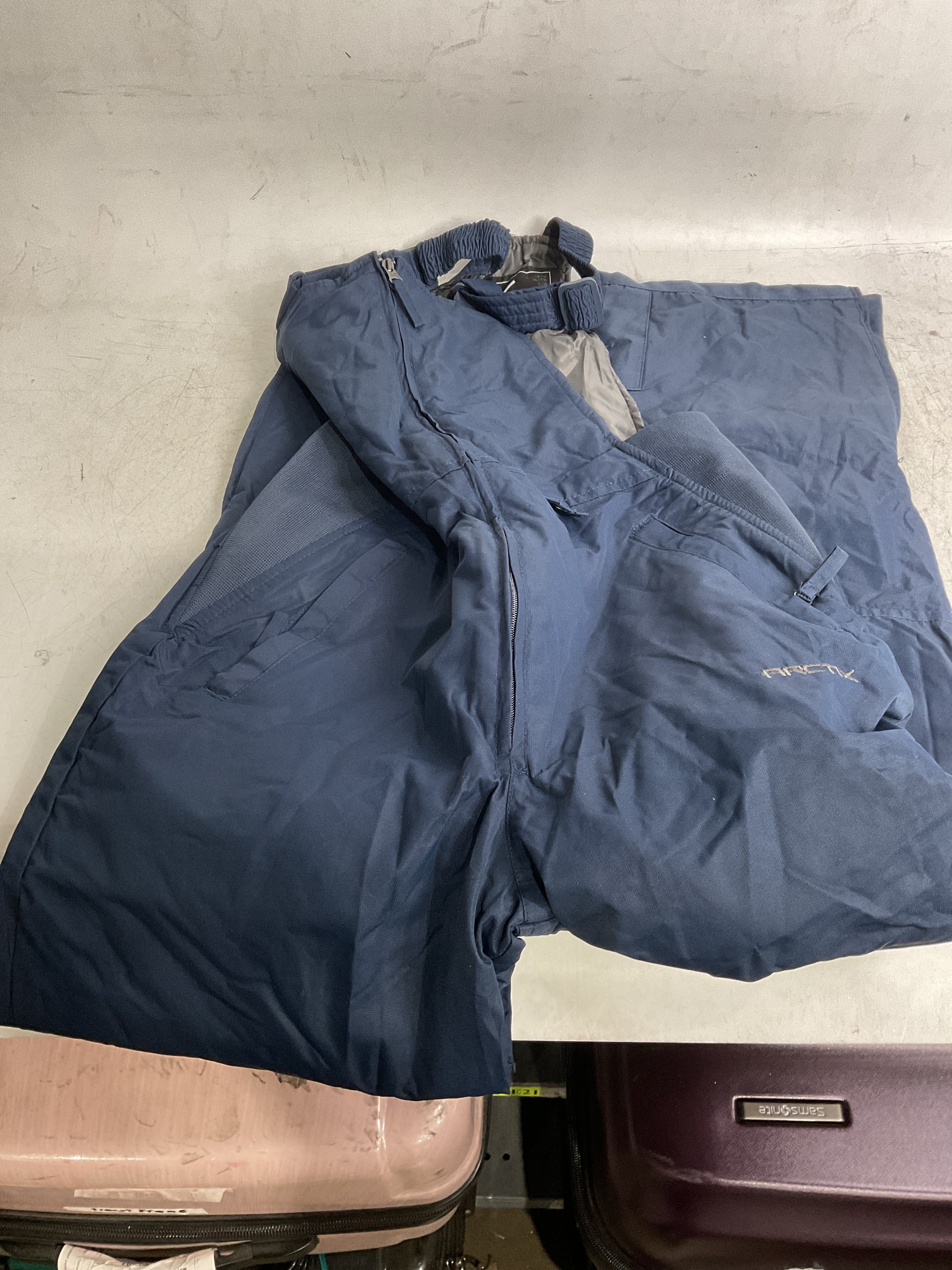 Arctix Mens Essential Insulated Bib ( Blue Night , Small/32" Inseam ) Blue Night Small 32 Inseam U1