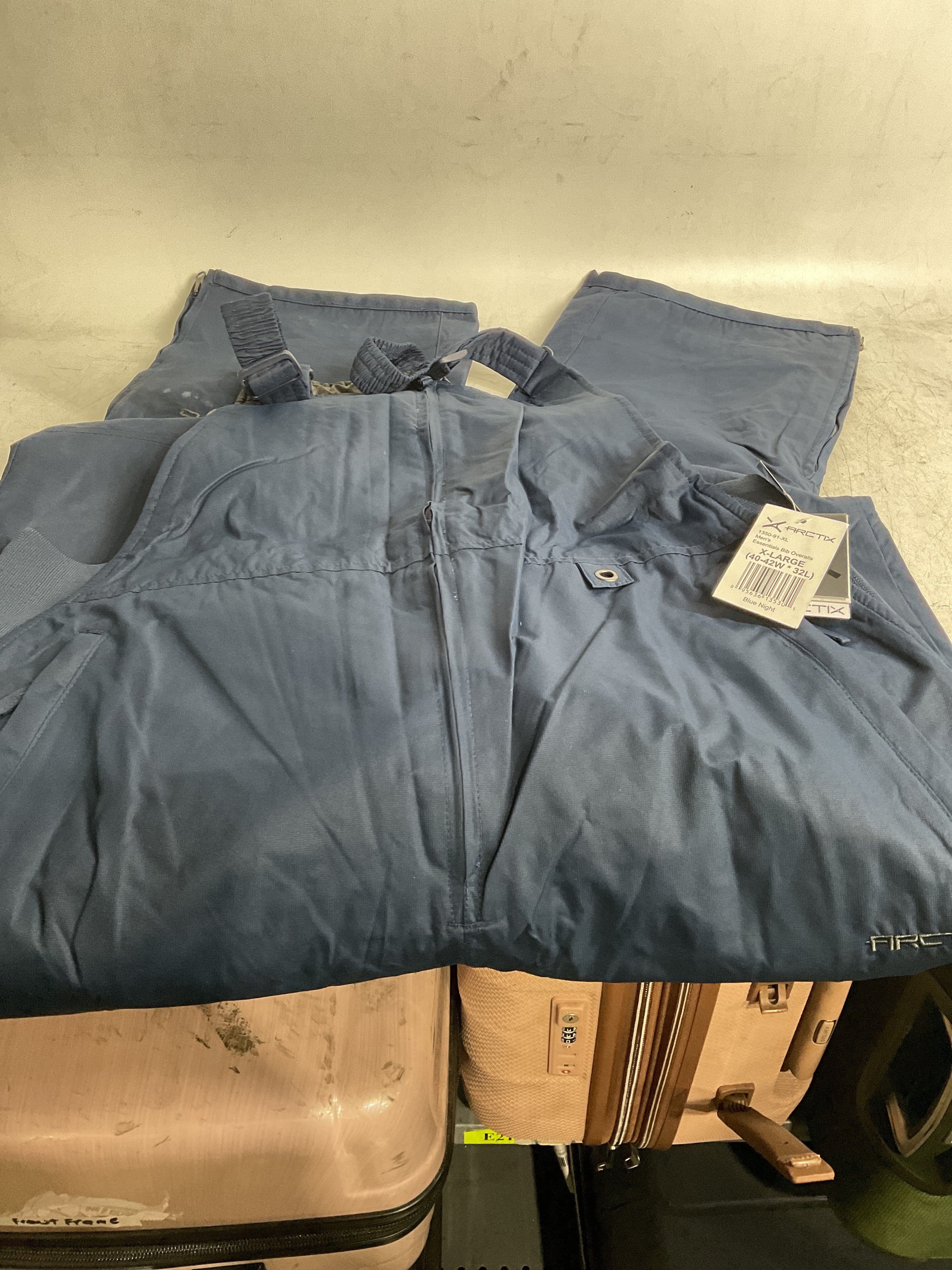Arctix Mens Essential Insulated Bib ( Blue Night , X-Large/32" Inseam ) Blue Night X Large 32 Inseam U7
