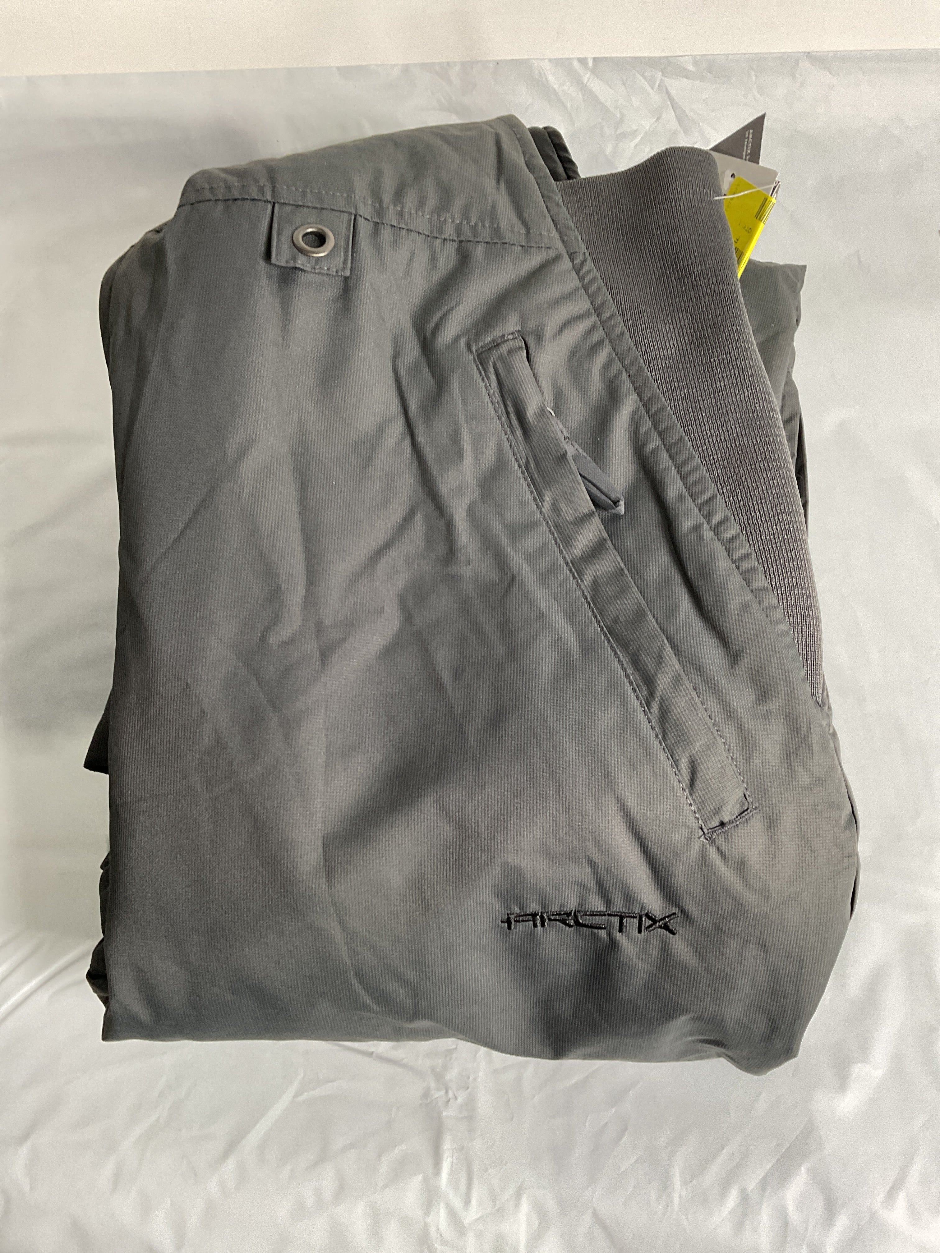 Arctix Mens Essential Insulated Bib ( Charcoal , Medium/32" Inseam ) Charcoal Medium 32 Inseam U2