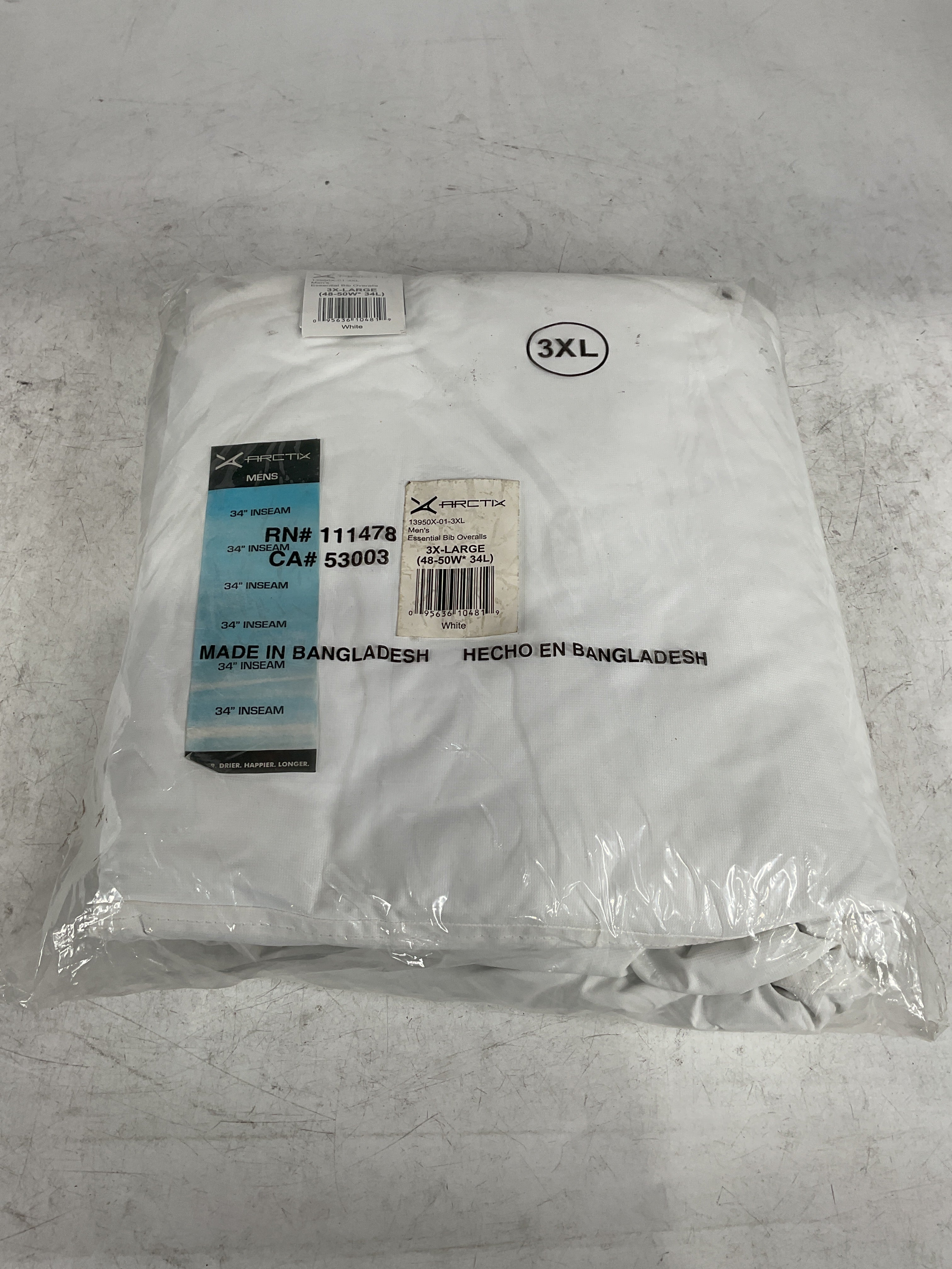 Arctix Mens Essential Insulated Bib U8