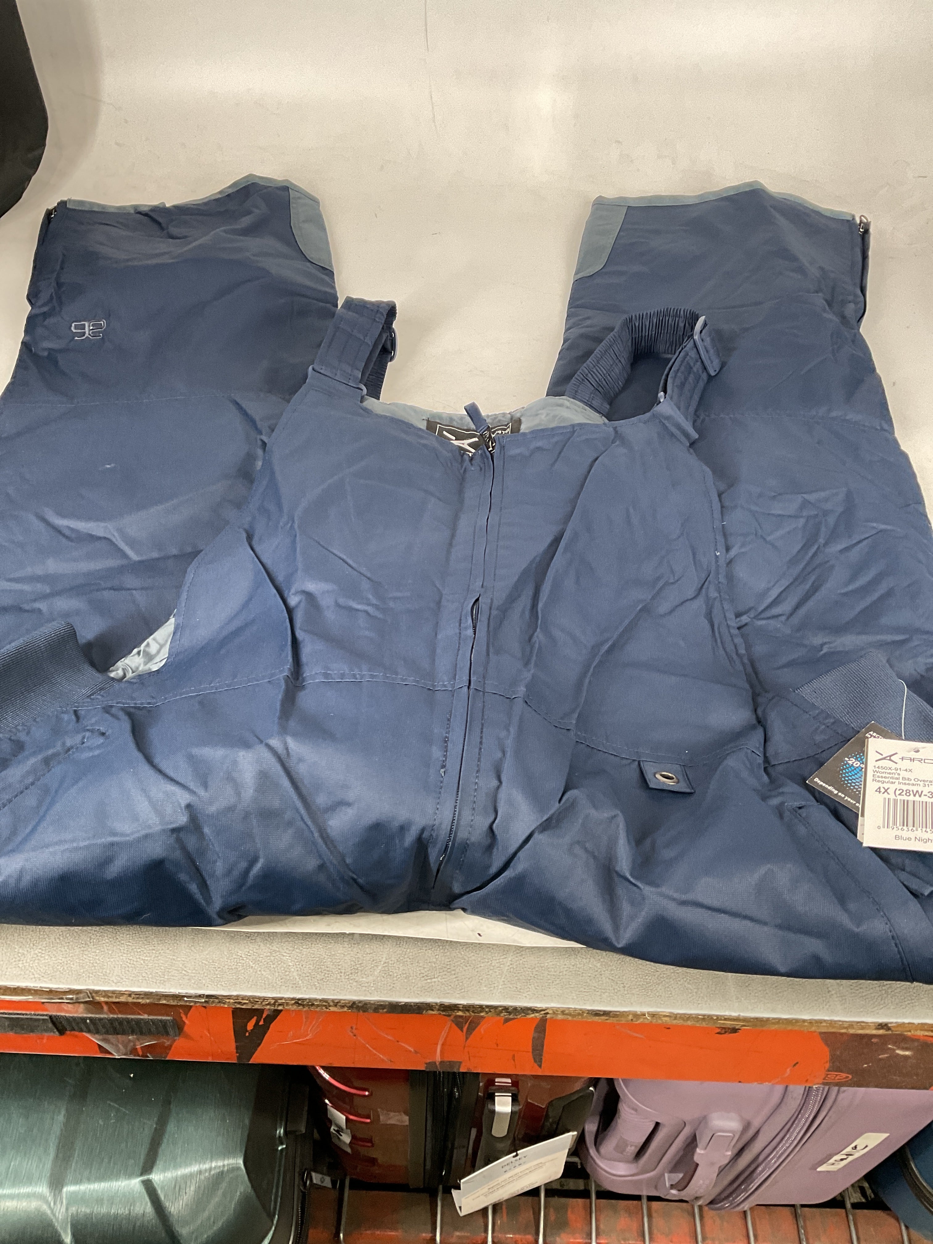 Arctix Women's Essential Bib Overall Regular 31 Blue Night 4 X U3