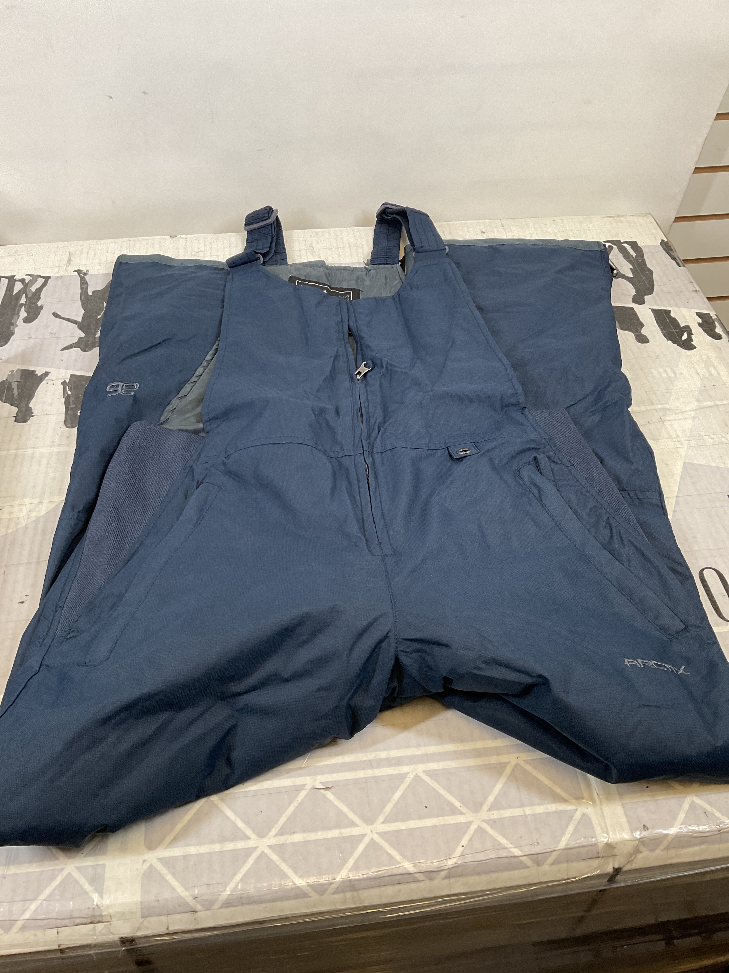 Arctix Women's Essential Bib Overall Regular 31 ( Blue Night , Medium Tall ) Blue Night Medium Tall U2