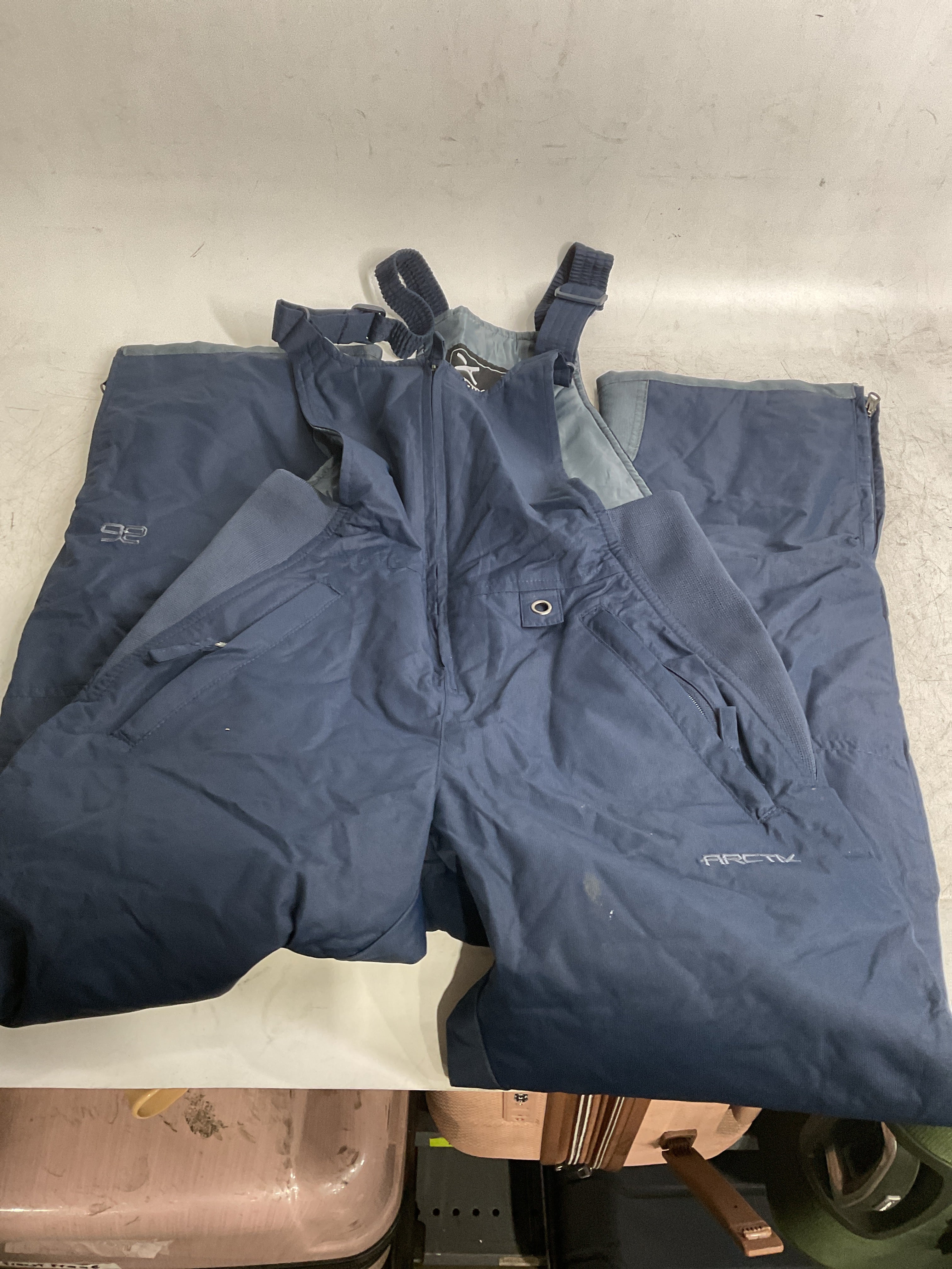 Arctix Women's Essential Bib Overall Regular 31 ( Blue Night , X-Small Tall ) Blue Night X Small Tall U4
