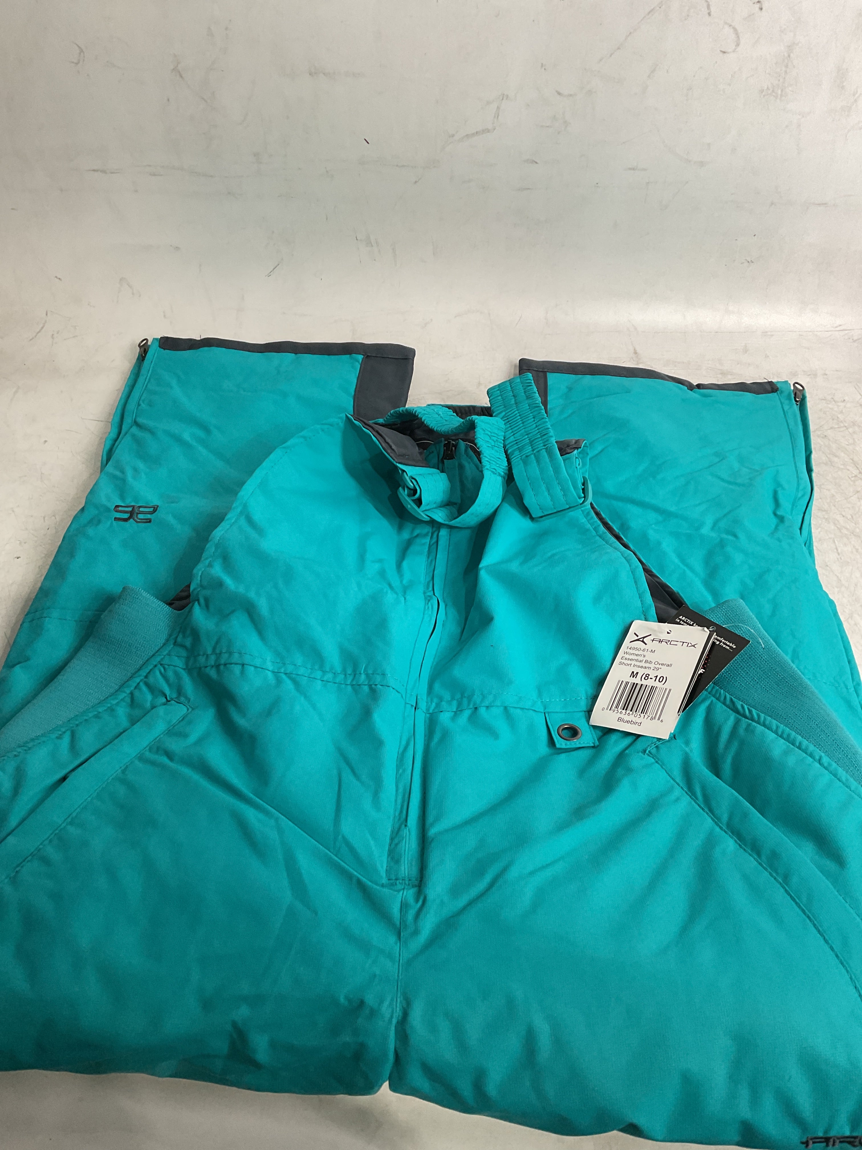 Arctix Women's Essential Bib Overall Regular 31 ( Bluebird , Medium Short ) Bluebird Medium Short U4