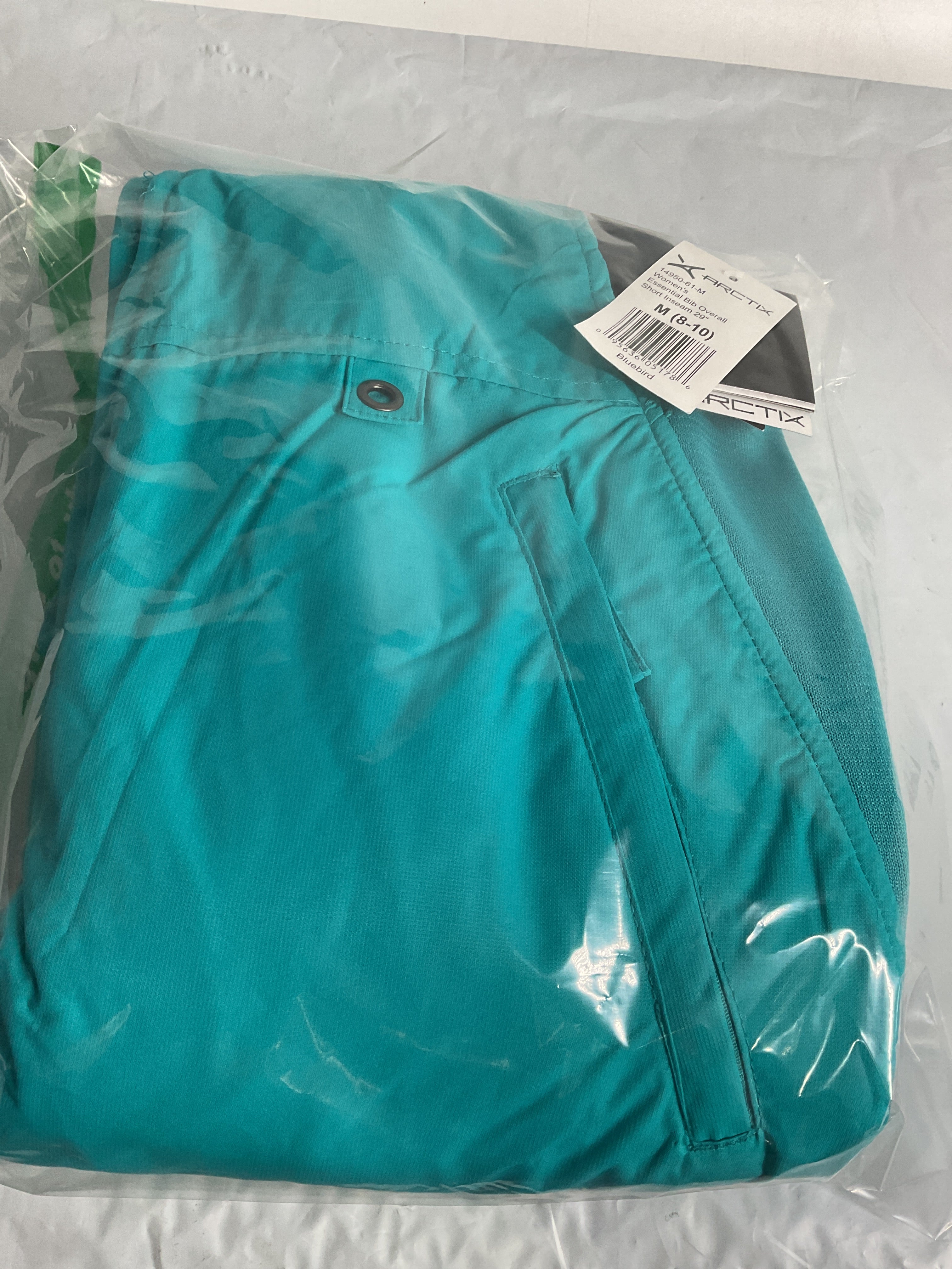 Arctix Women's Essential Bib Overall Regular 31 ( Bluebird , Medium Short ) Bluebird Medium Short U5