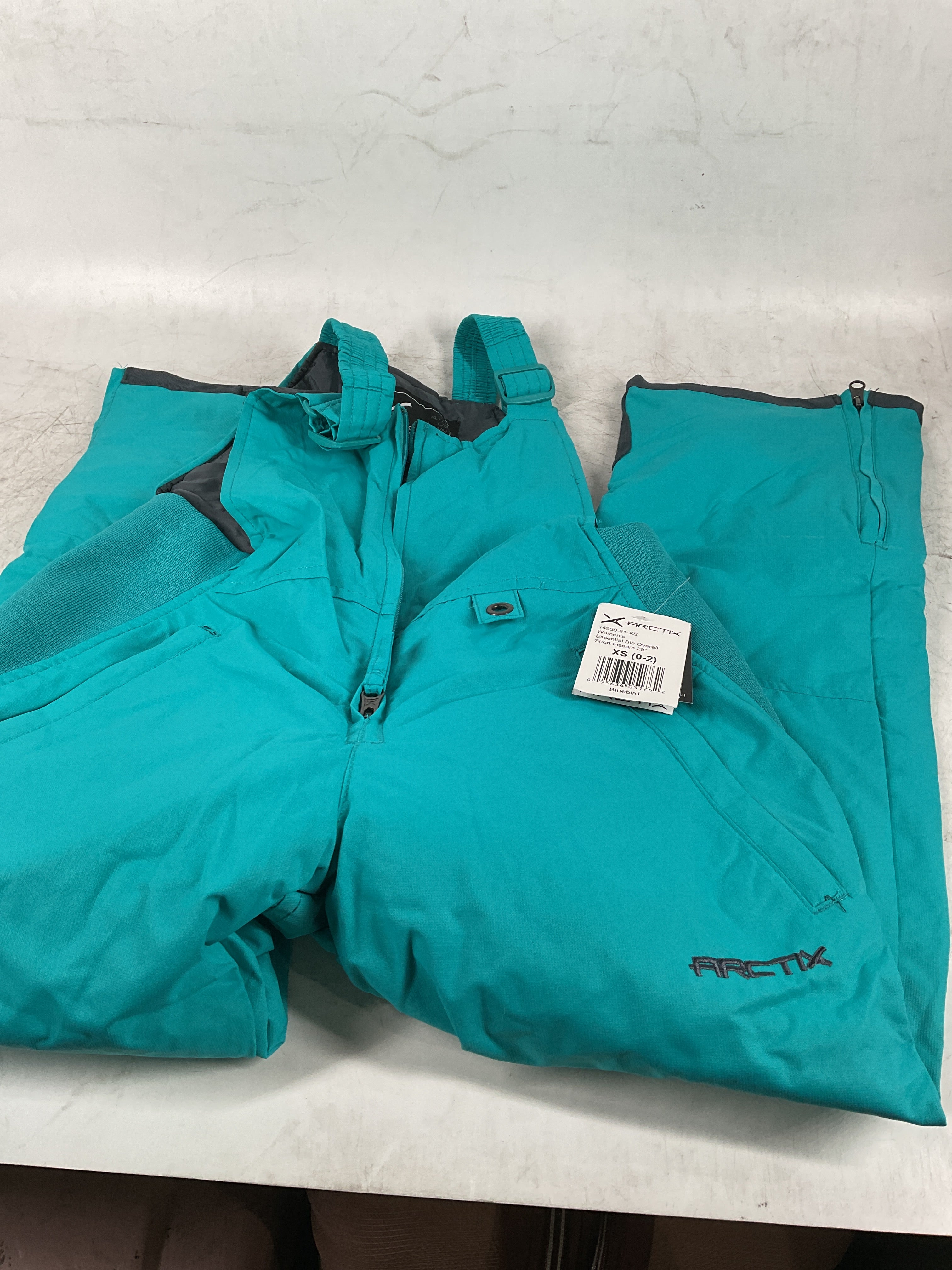 Arctix Women's Essential Bib Overall Regular 31 ( Bluebird , X-Small Short ) Bluebird X Small Short U3