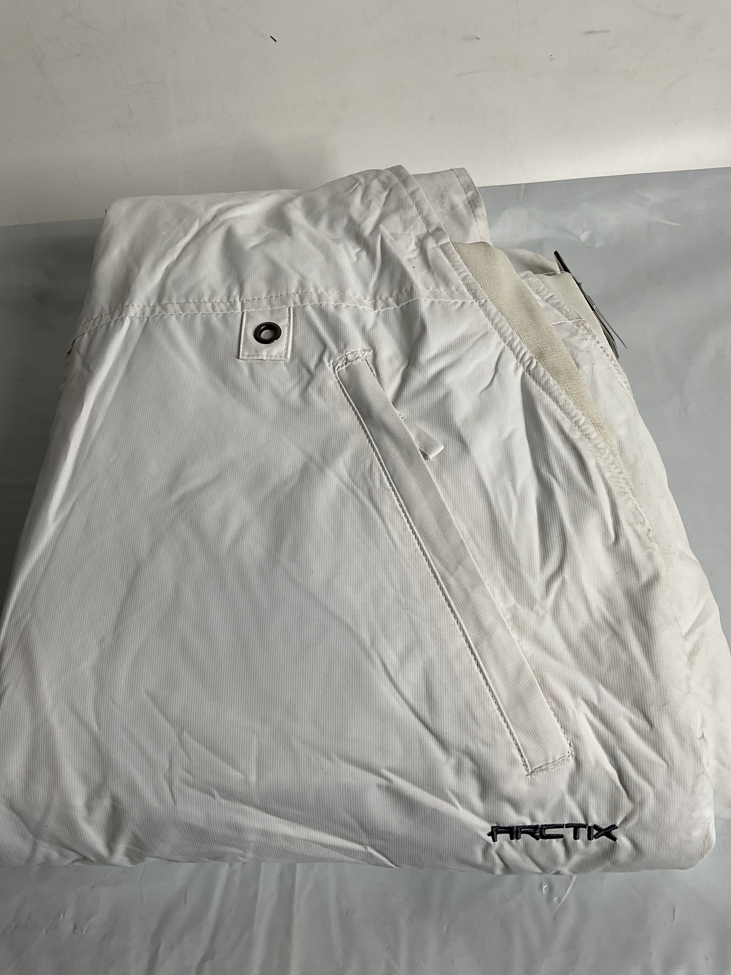 Arctix Women's Essential Bib Overall Regular 31 ( White , 3X Short ) White 3 X Short U1