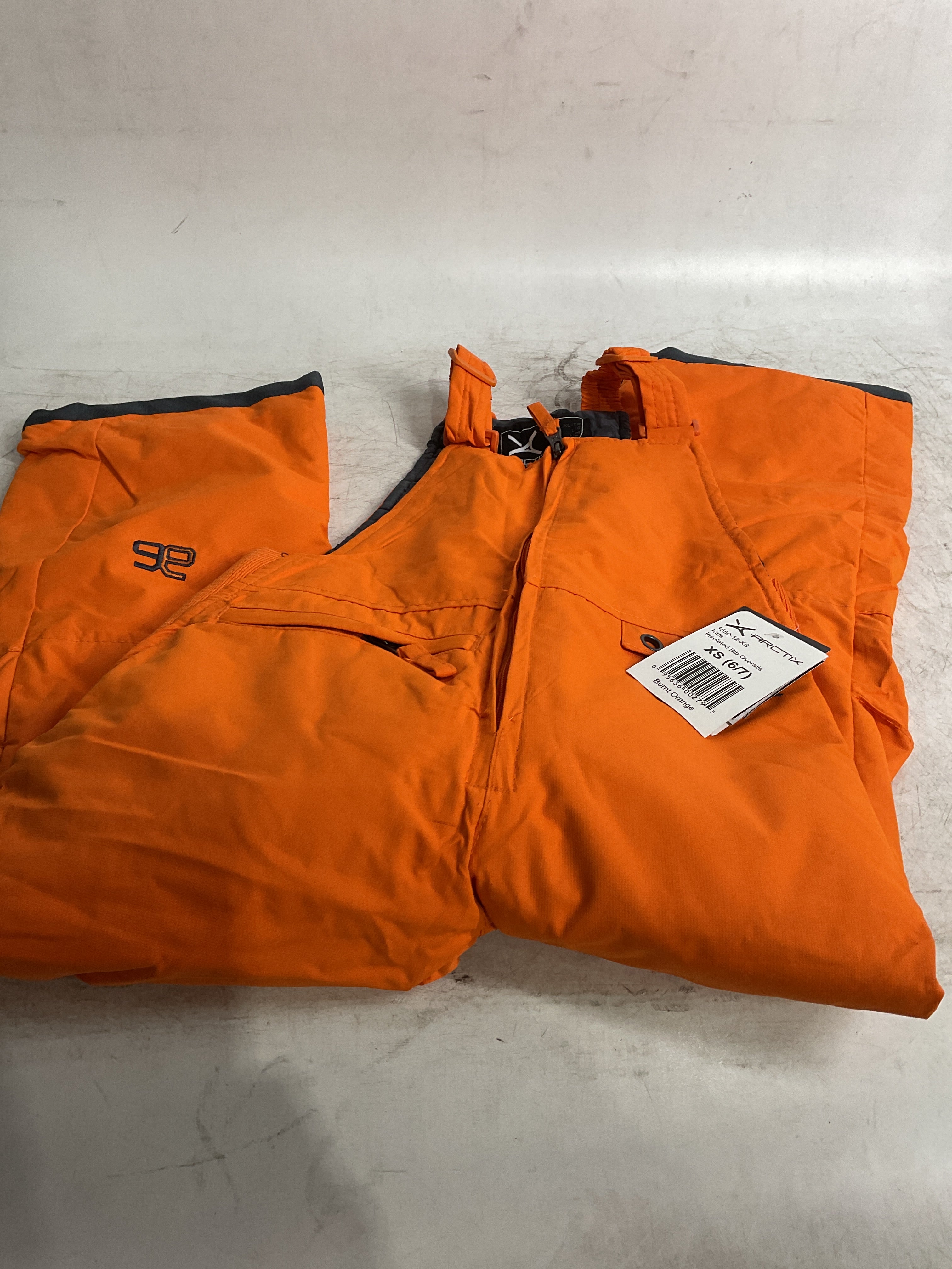 Arctix Kids Insulated Snow Bib Overalls ( Burnt Orange , X-Small ) Burnt Orange X Small U1