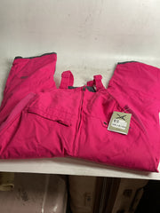 Arctix Kids Insulated Snow Bib Overalls ( Fuchsia , Small Husky ) Fuchsia Small Husky U2