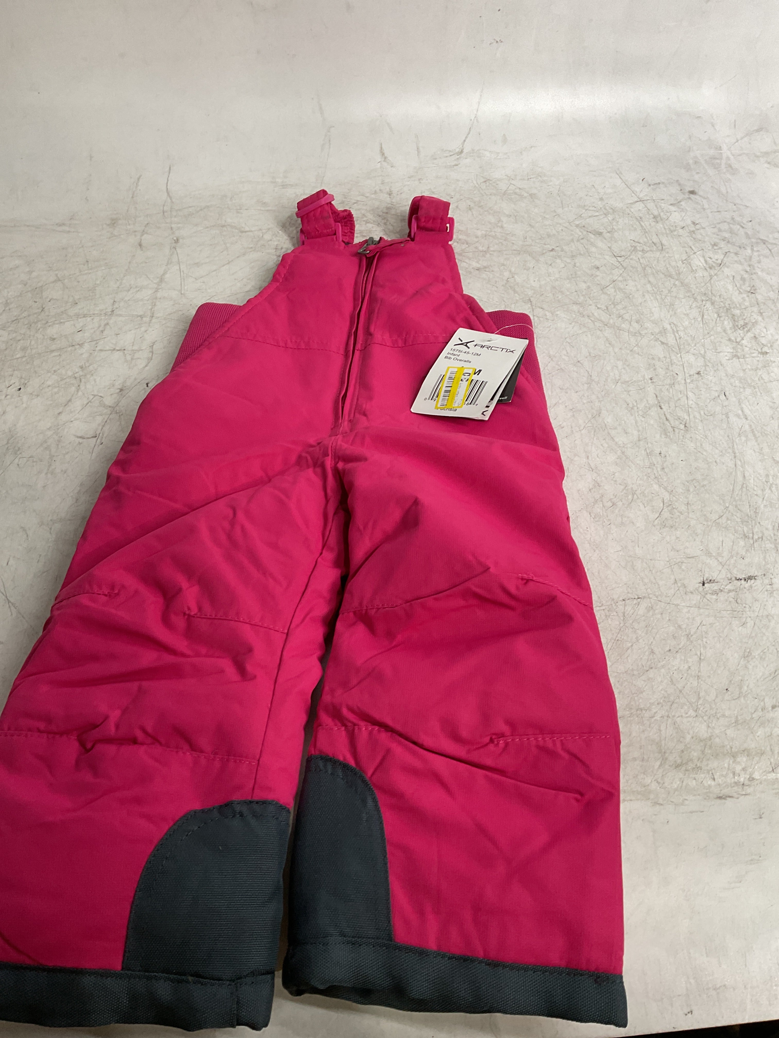 Arctix Infant Chest High Bib Overalls ( Fuchsia , 12 Months ) Fuchsia 12 Months U4