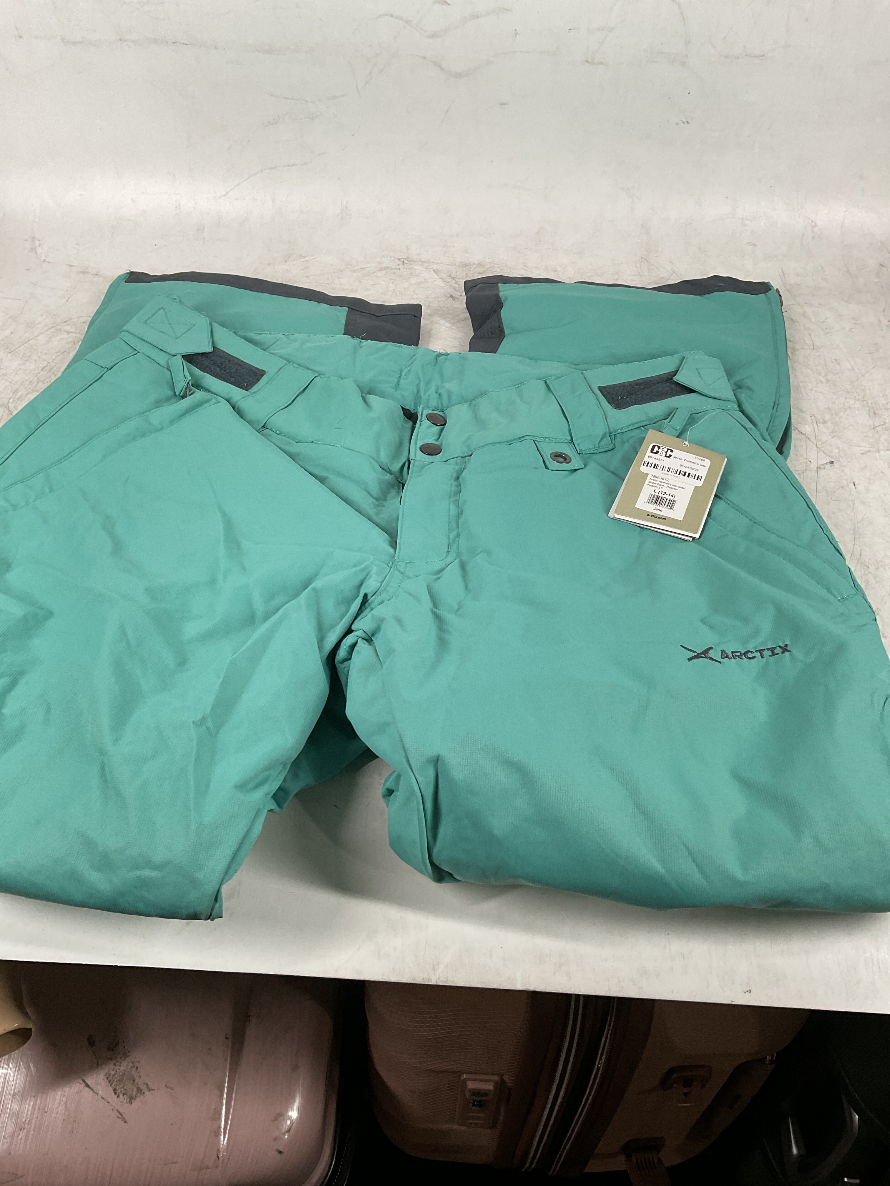Arctix Women's Essential Insulated Snow Pant ( Jade Green , Large ) Jade Green Large U6
