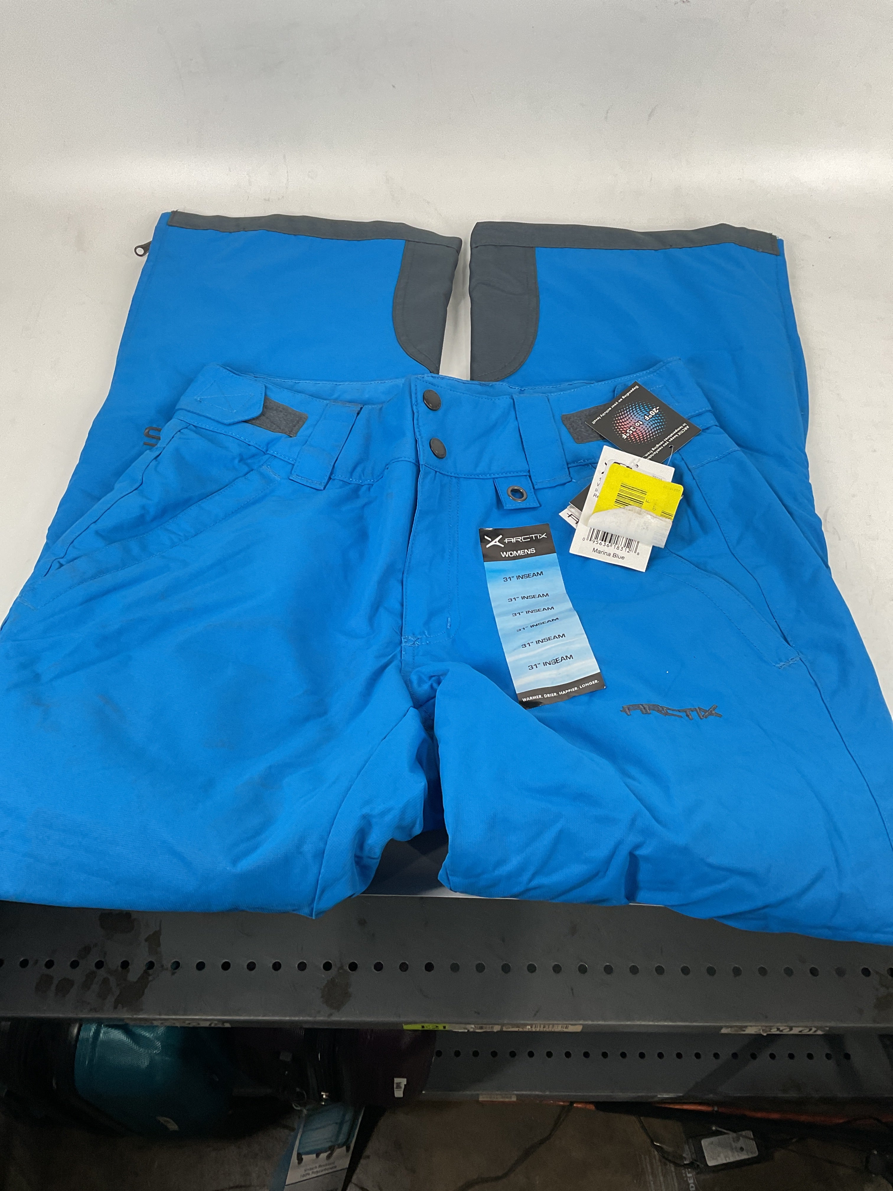 Arctix Women's Essential Insulated Snow Pant Marina Blue Small U4