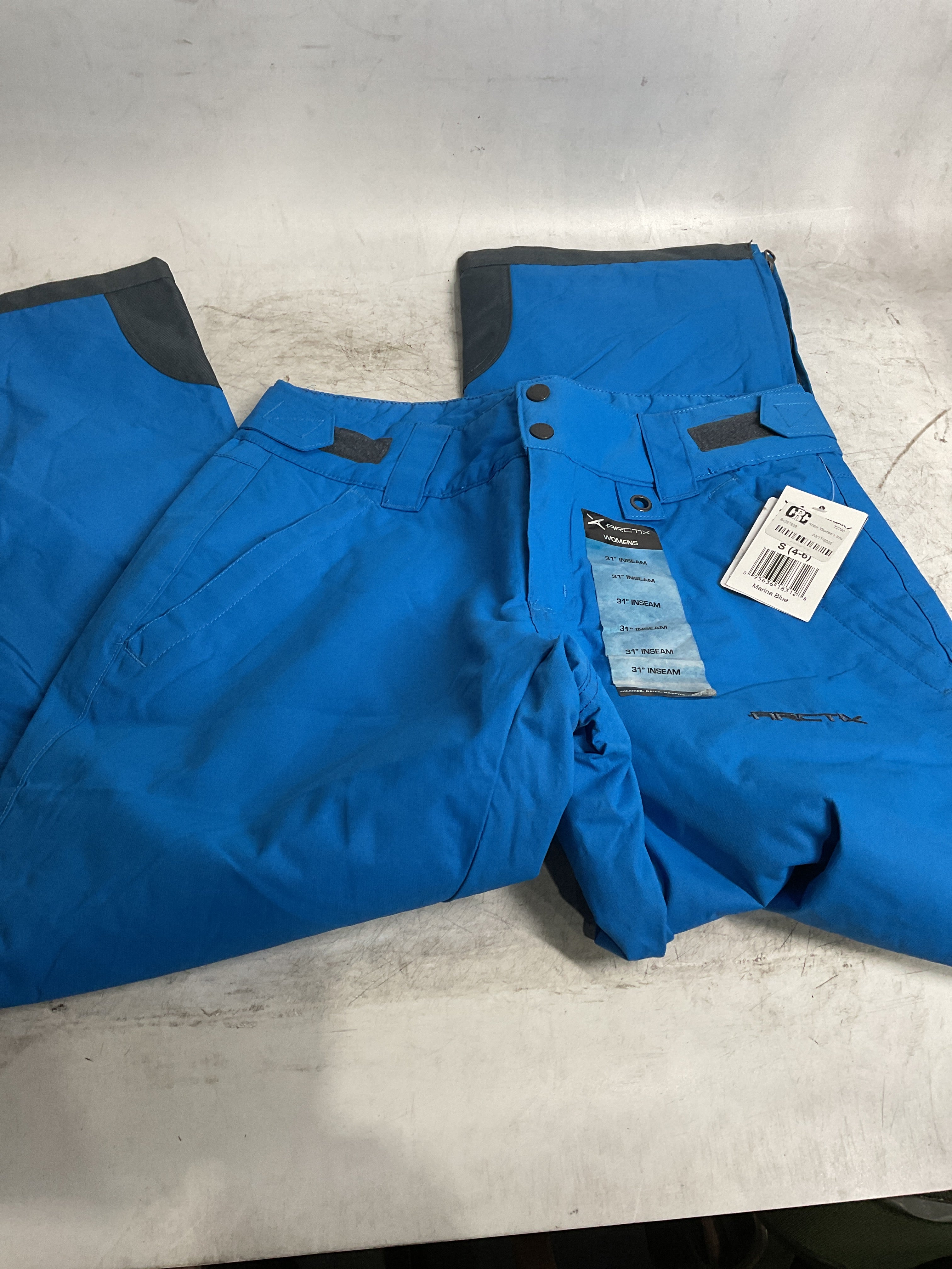 Arctix Women's Essential Insulated Snow Pant ( Marina Blue , Small ) Marina Blue Small U7