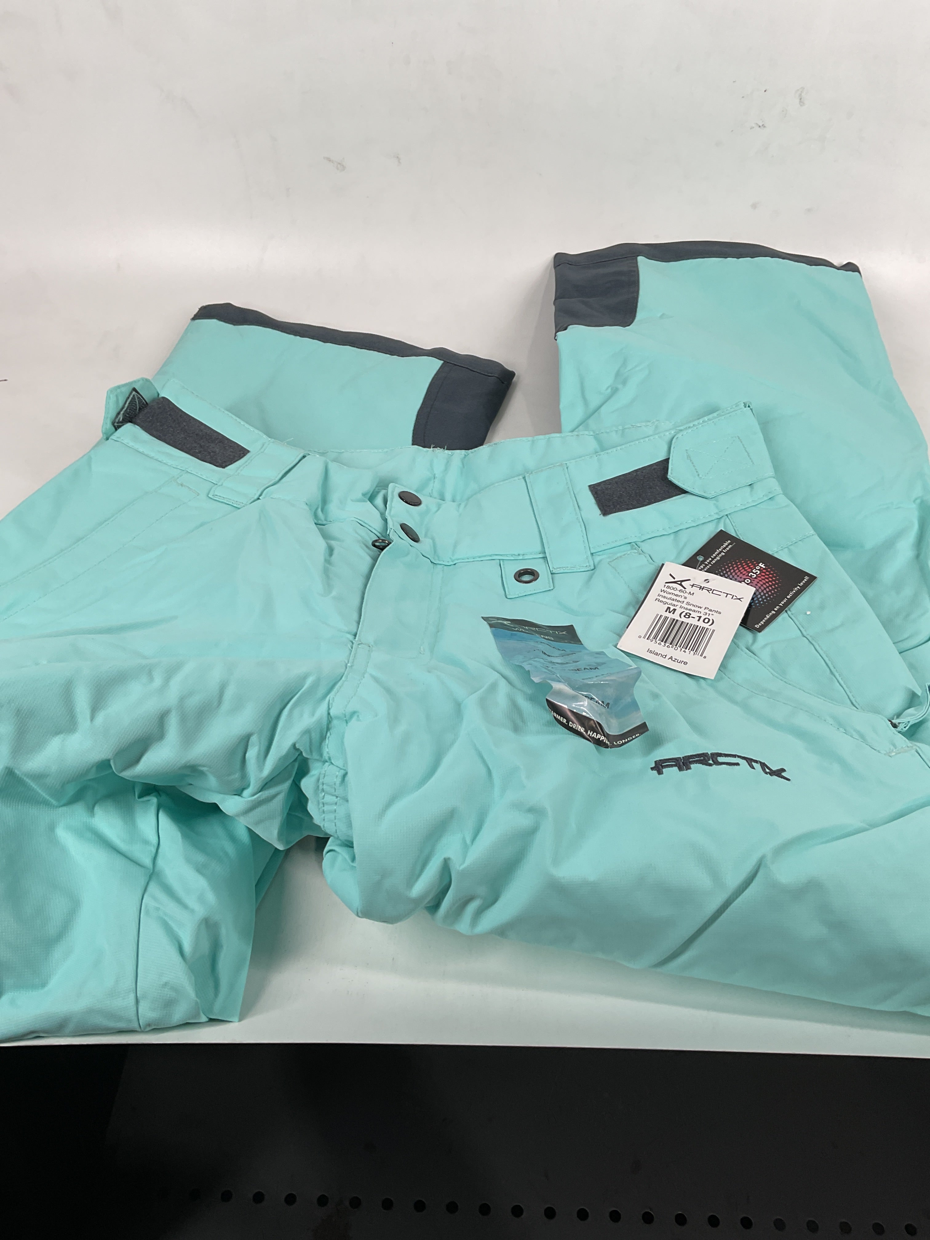 Arctix Women's Essential Insulated Snow Pant Island Azure Medium U1