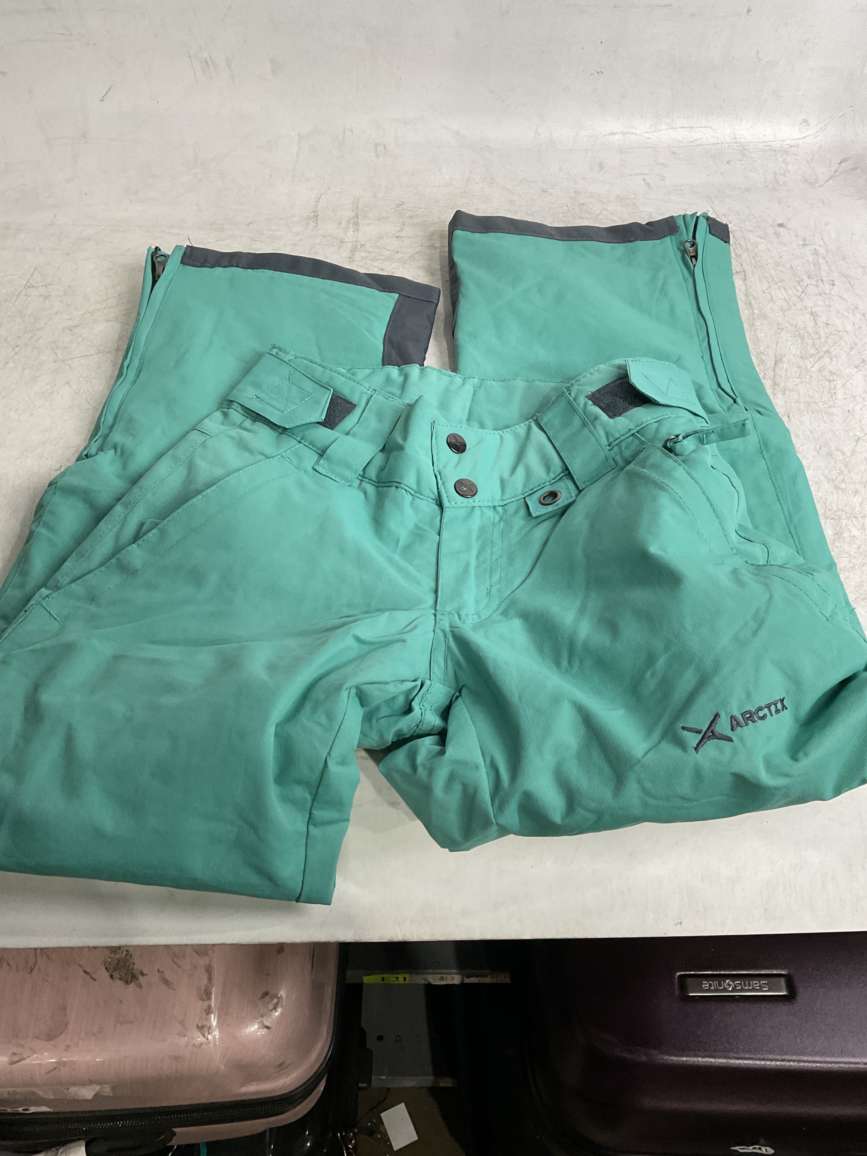 Arctix Women's Essential Insulated Snow Pant ( Jade Green , X-Small Short ) Jade Green X Small Short U2