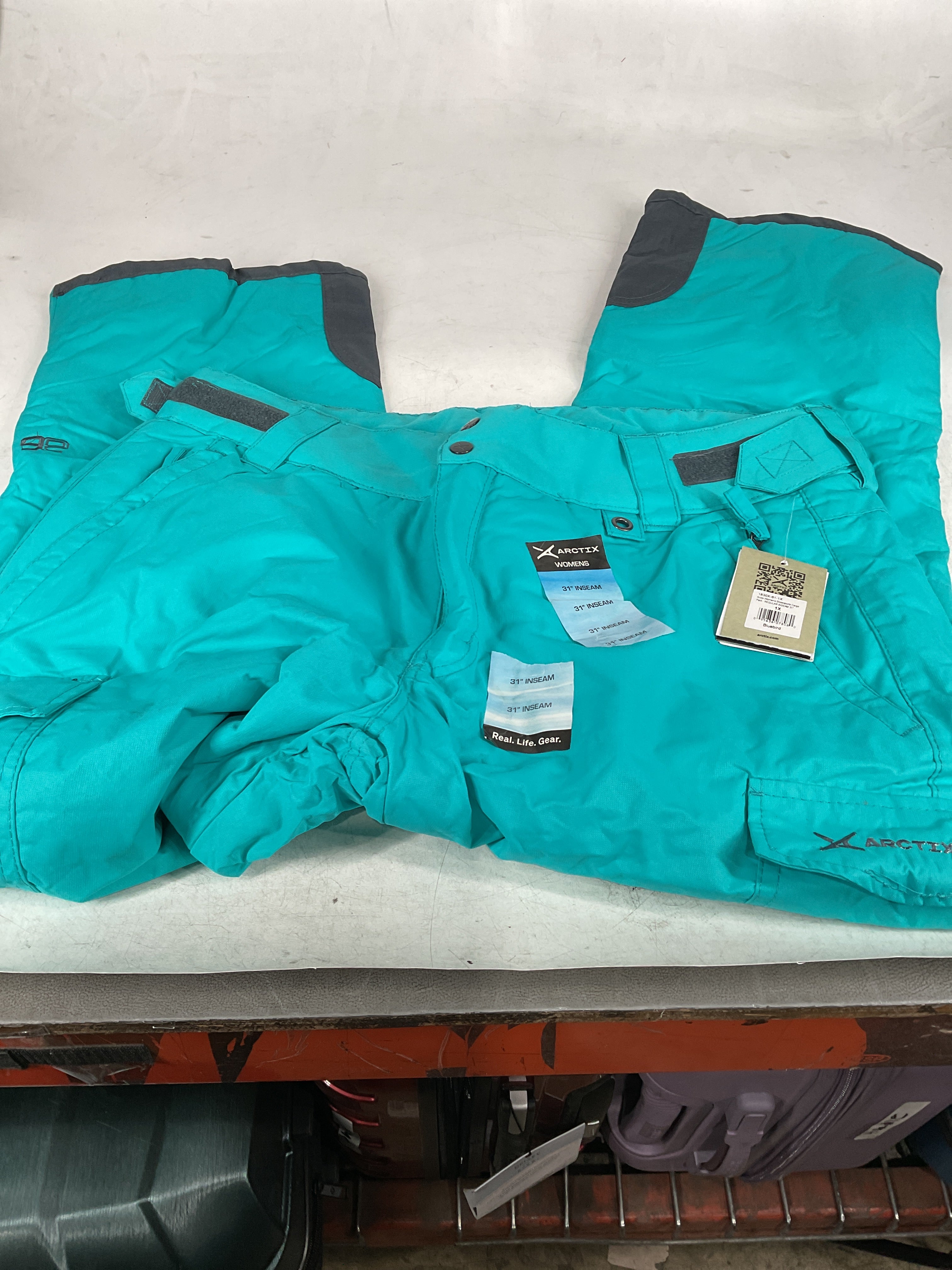 Arctix Women's Insulated Snowsports Cargo Pant Bluebird 1 X U4